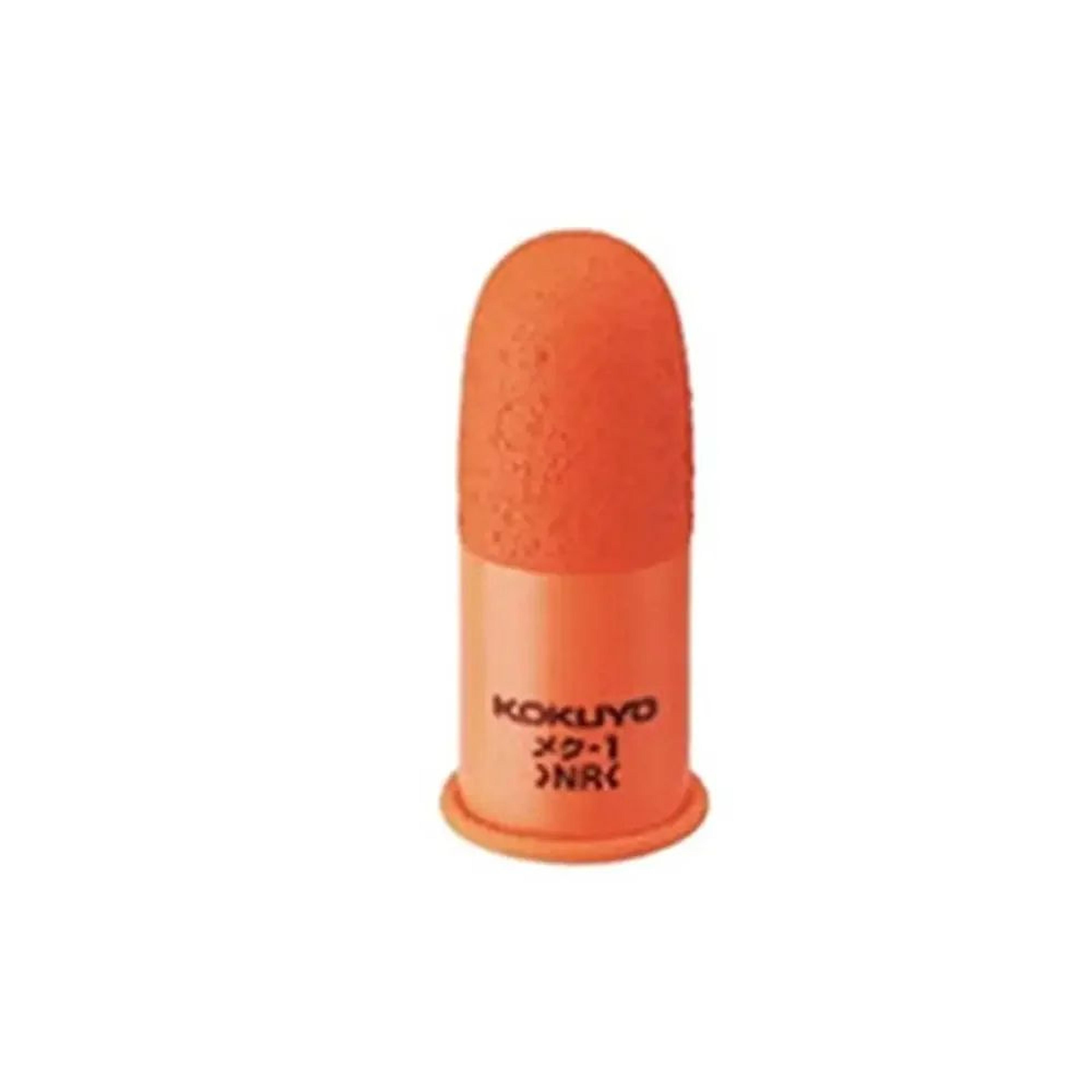 Orange Sewing Finger Protector Set  Nonslip Rubber Finger Cots For Sewing Crafts And Counting 6