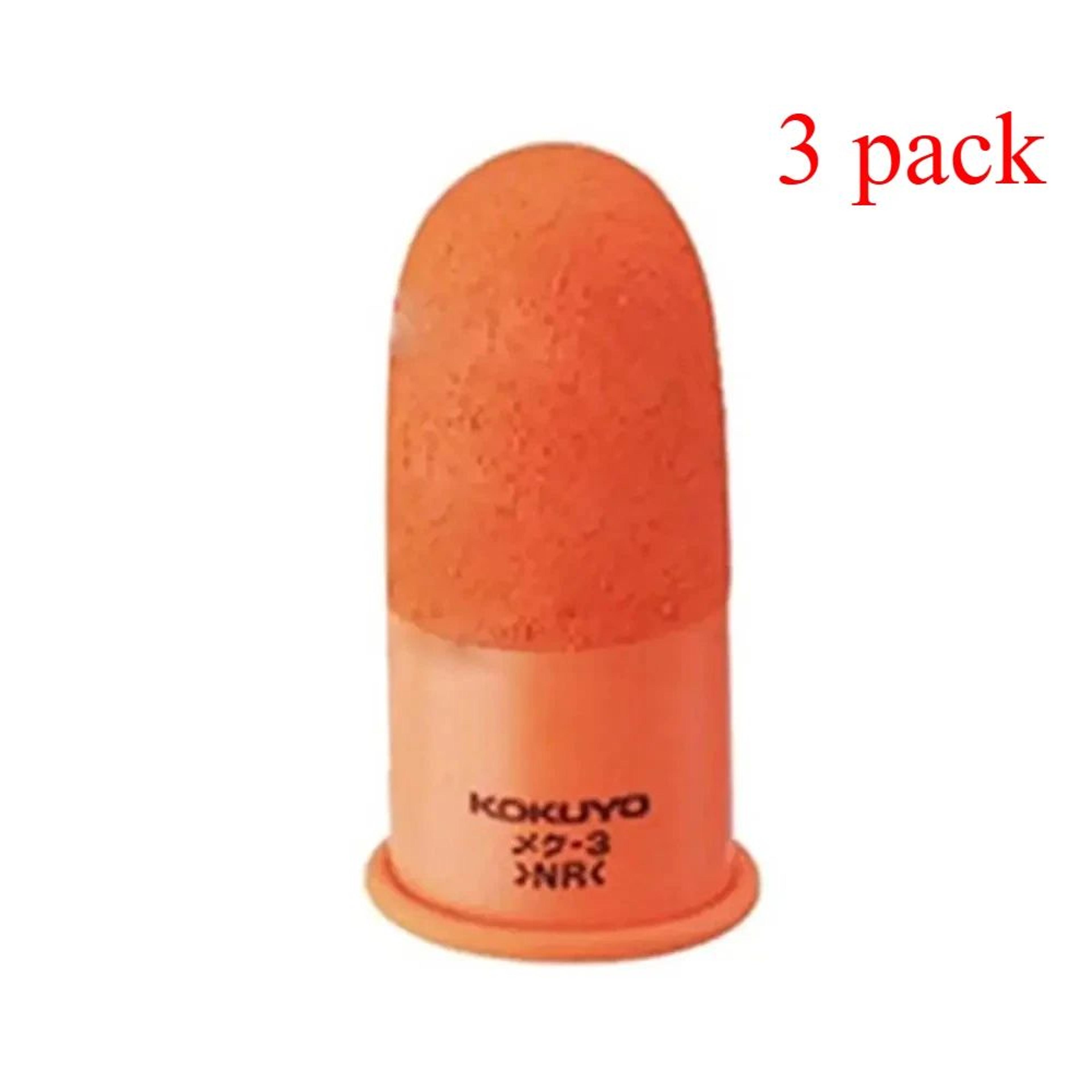 Orange Sewing Finger Protector Set  Nonslip Rubber Finger Cots For Sewing Crafts And Counting 11