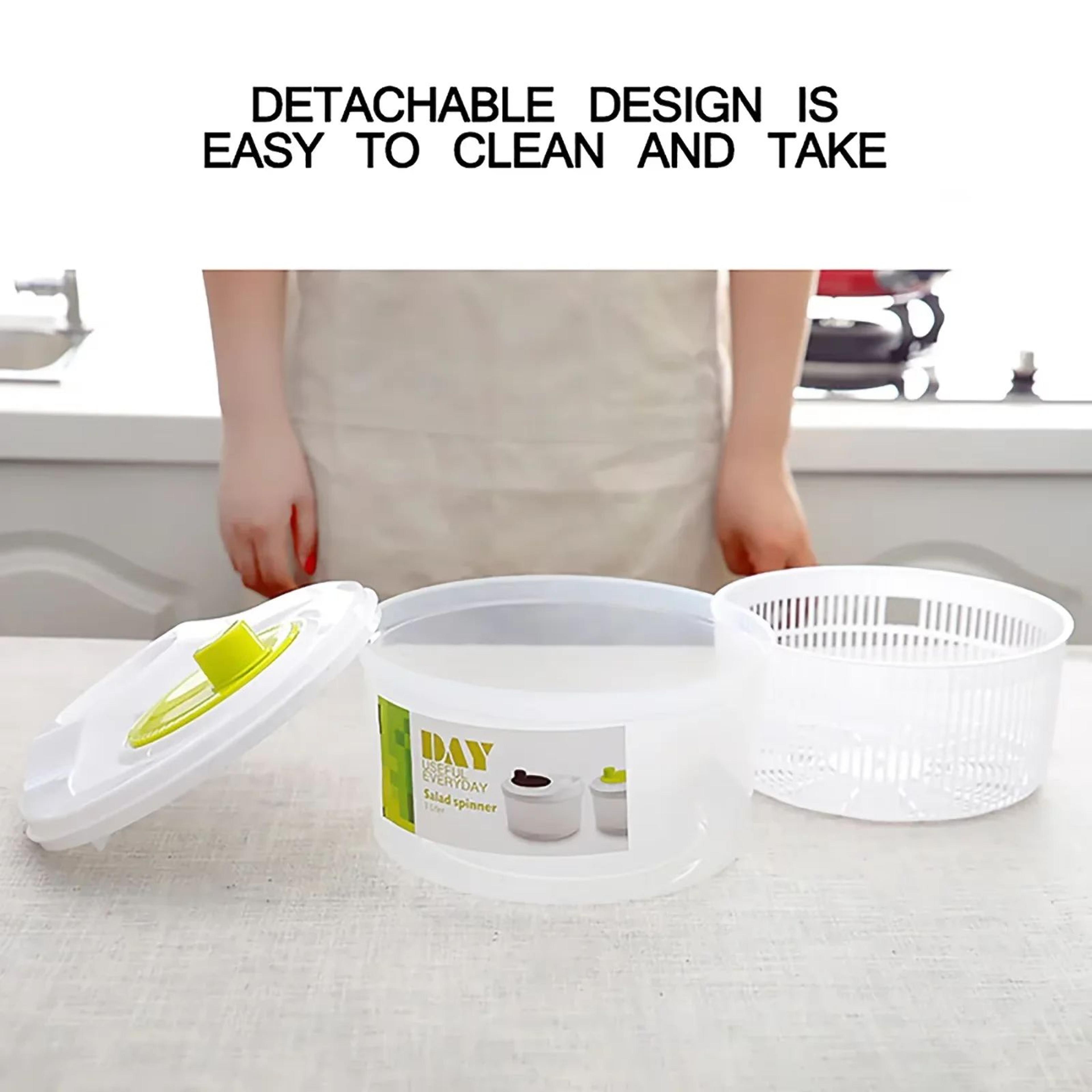 FreshSpin Salad Spinner Vegetable Washer  Lettuce Dryer 2