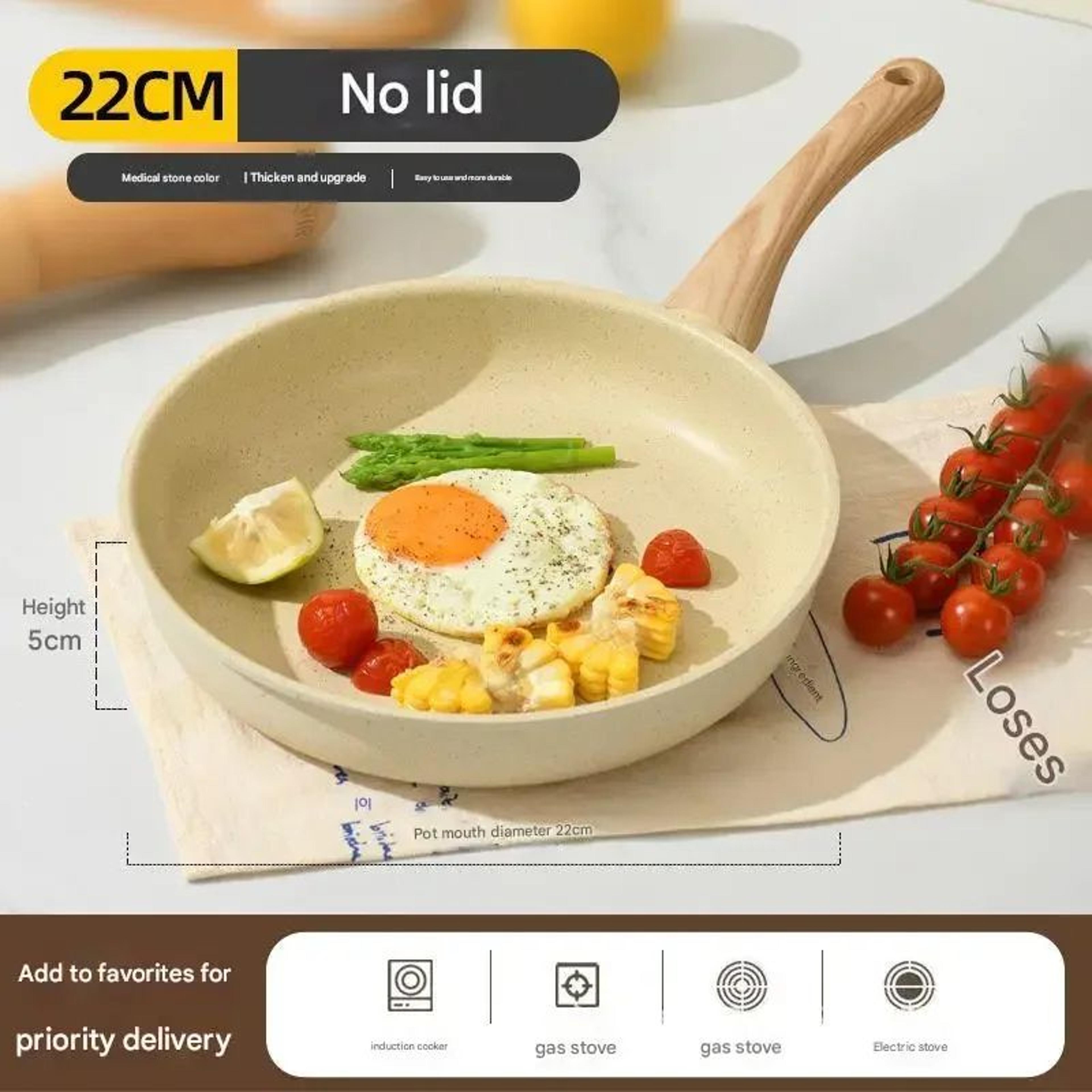 Premium Maifan Stone Nonstick Frying Pan  Induction Wok Pan 5