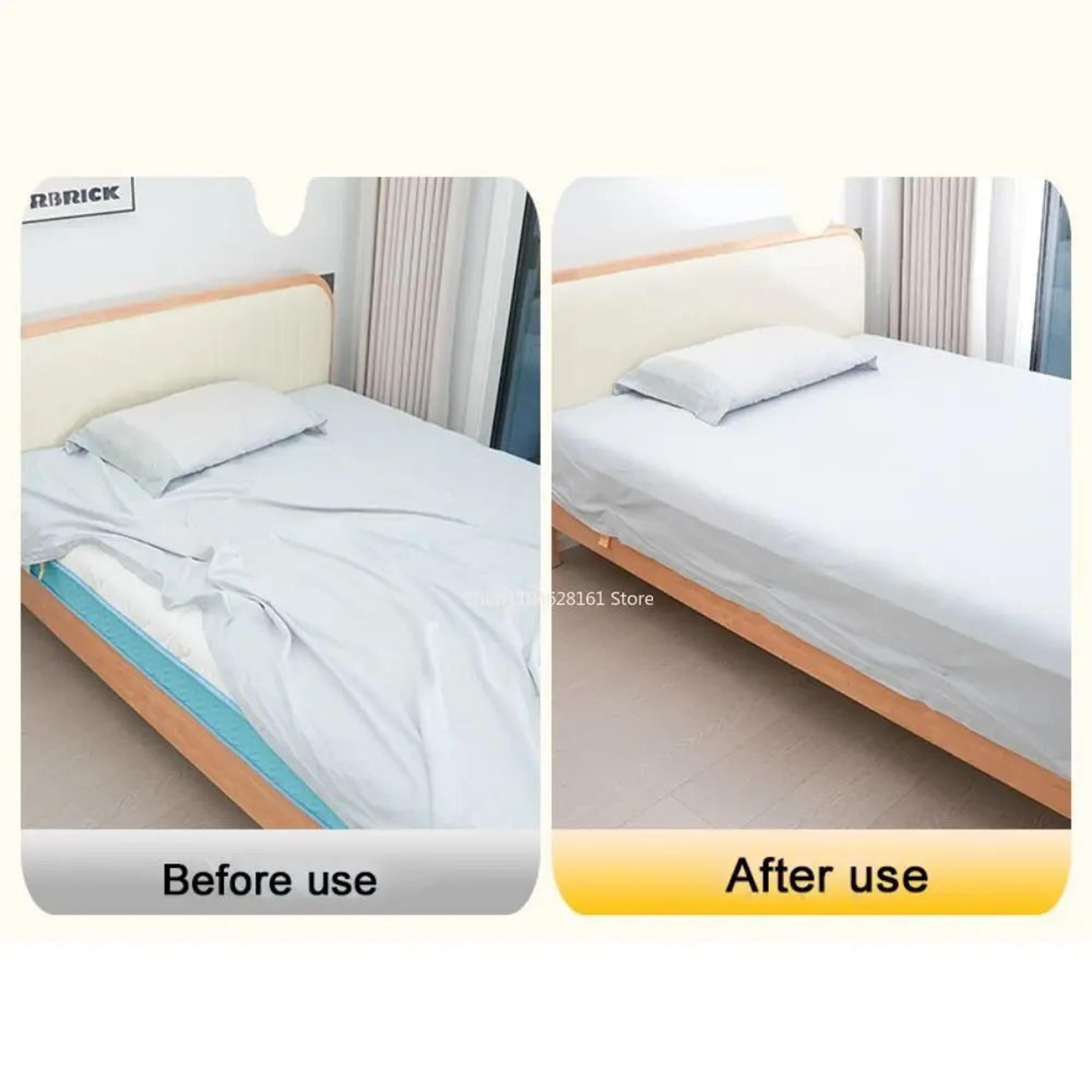 StayTight Bed Sheet Holder Clips  Adjustable NonSlip Sheet Fasteners For Smooth Secure Bedding 4