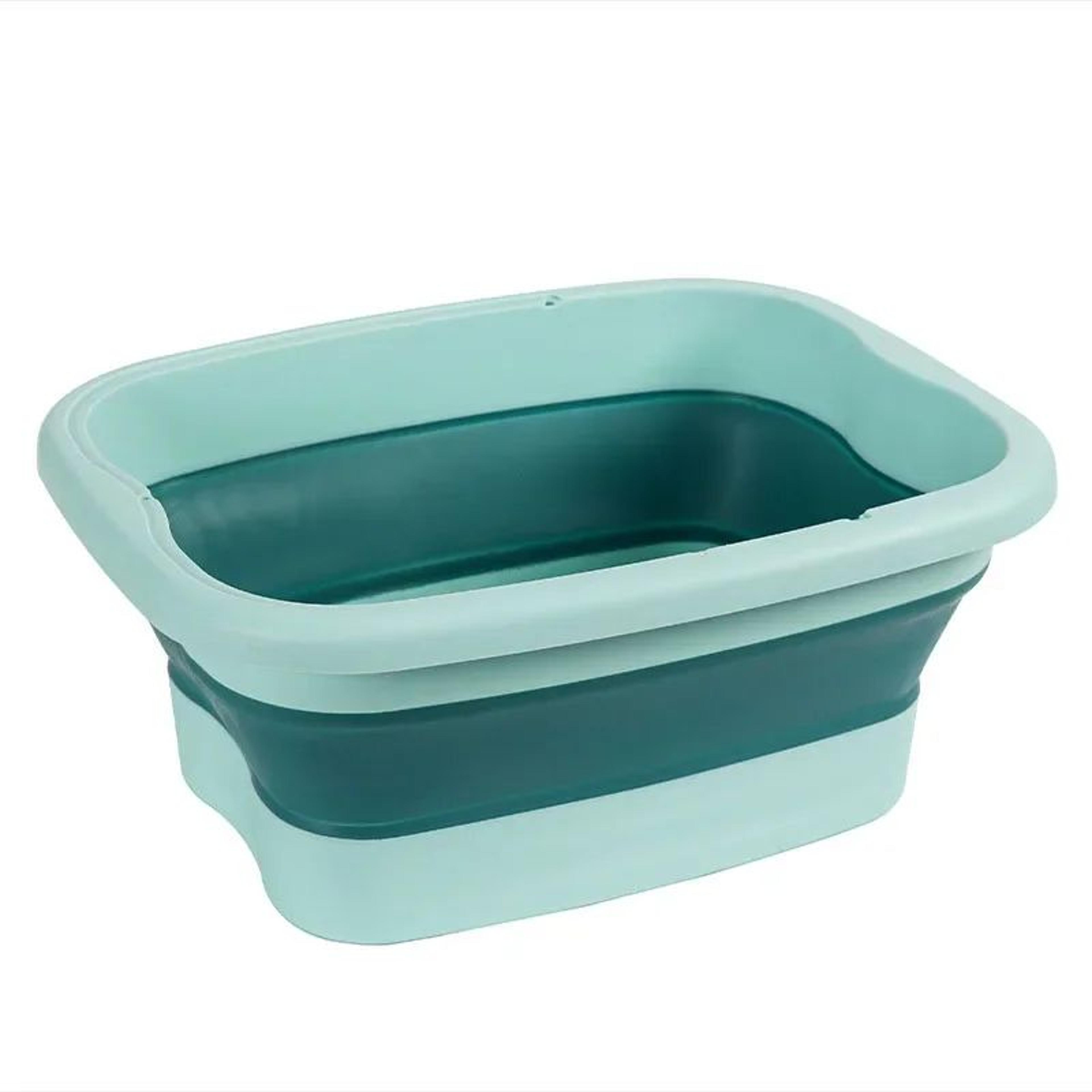 Foldable Foot Spa Bucket  Portable Foot Bath  Collapsible Foot Soak Basin For Relaxing Home Therapy 6