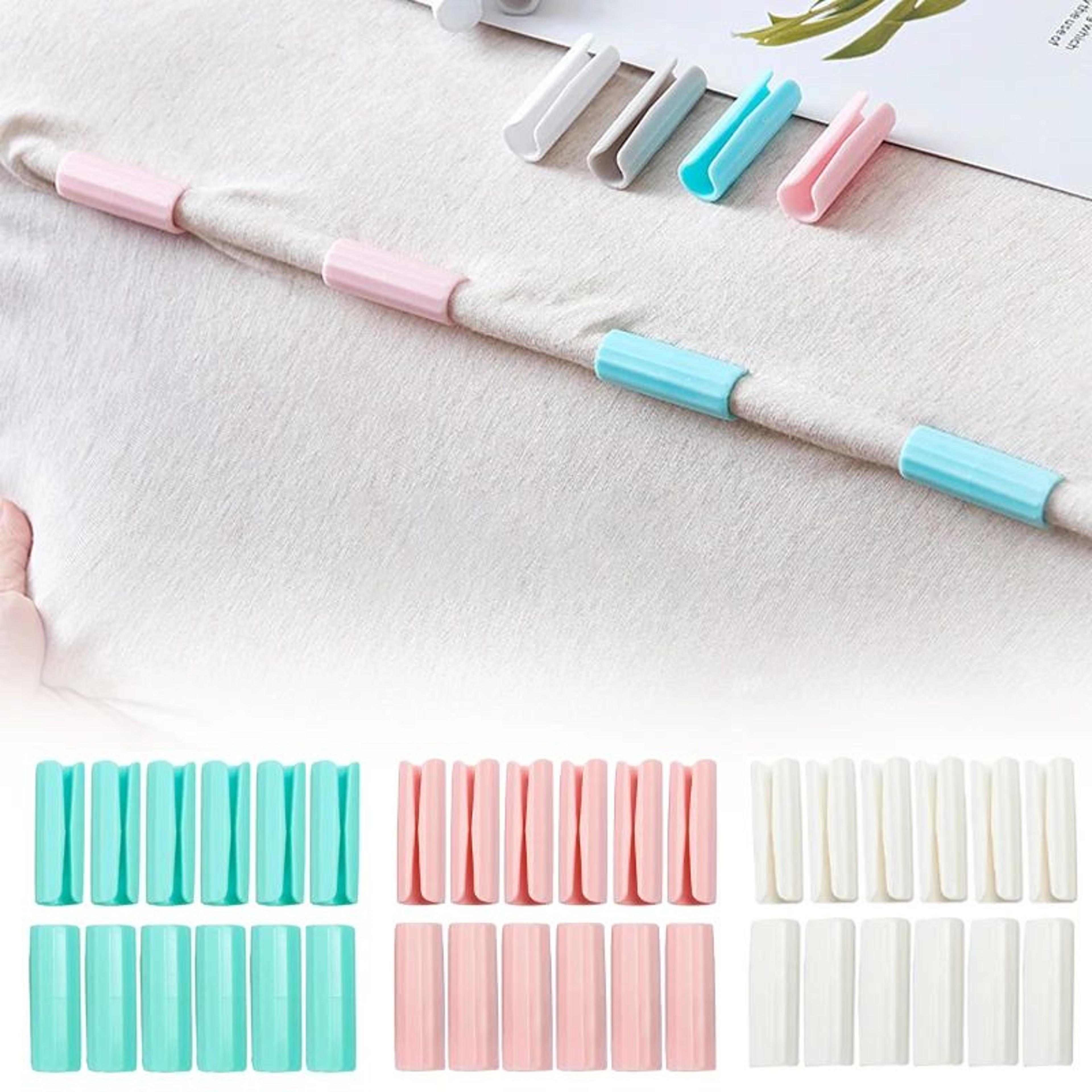 12Piece Bed Sheet Clips Set  NonSlip Sheet Holder Clips For Sheets Quilts  Mattress Covers 0