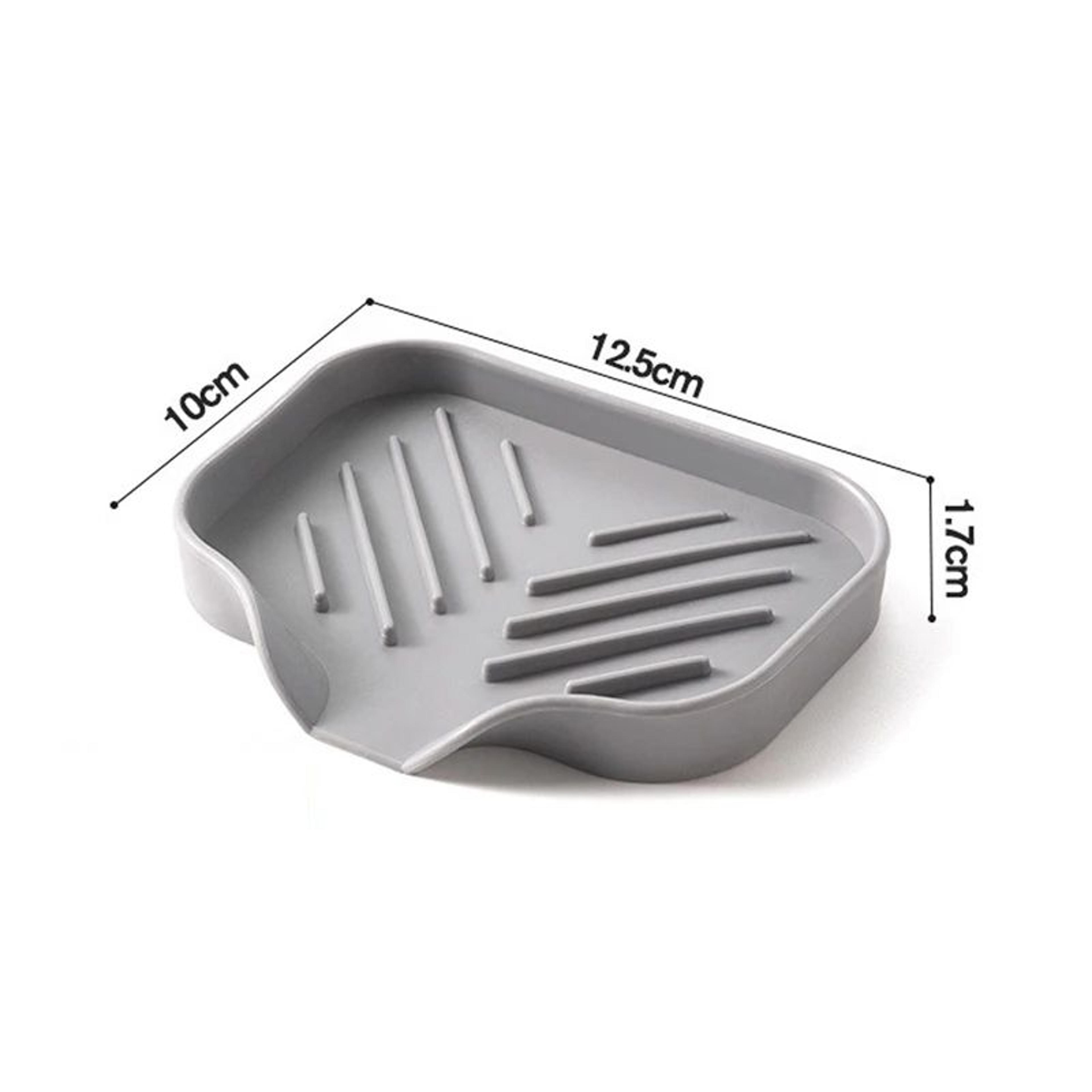 Drain  Dry Sponge Holder For Kitchen Sink Countertop Organizer 5