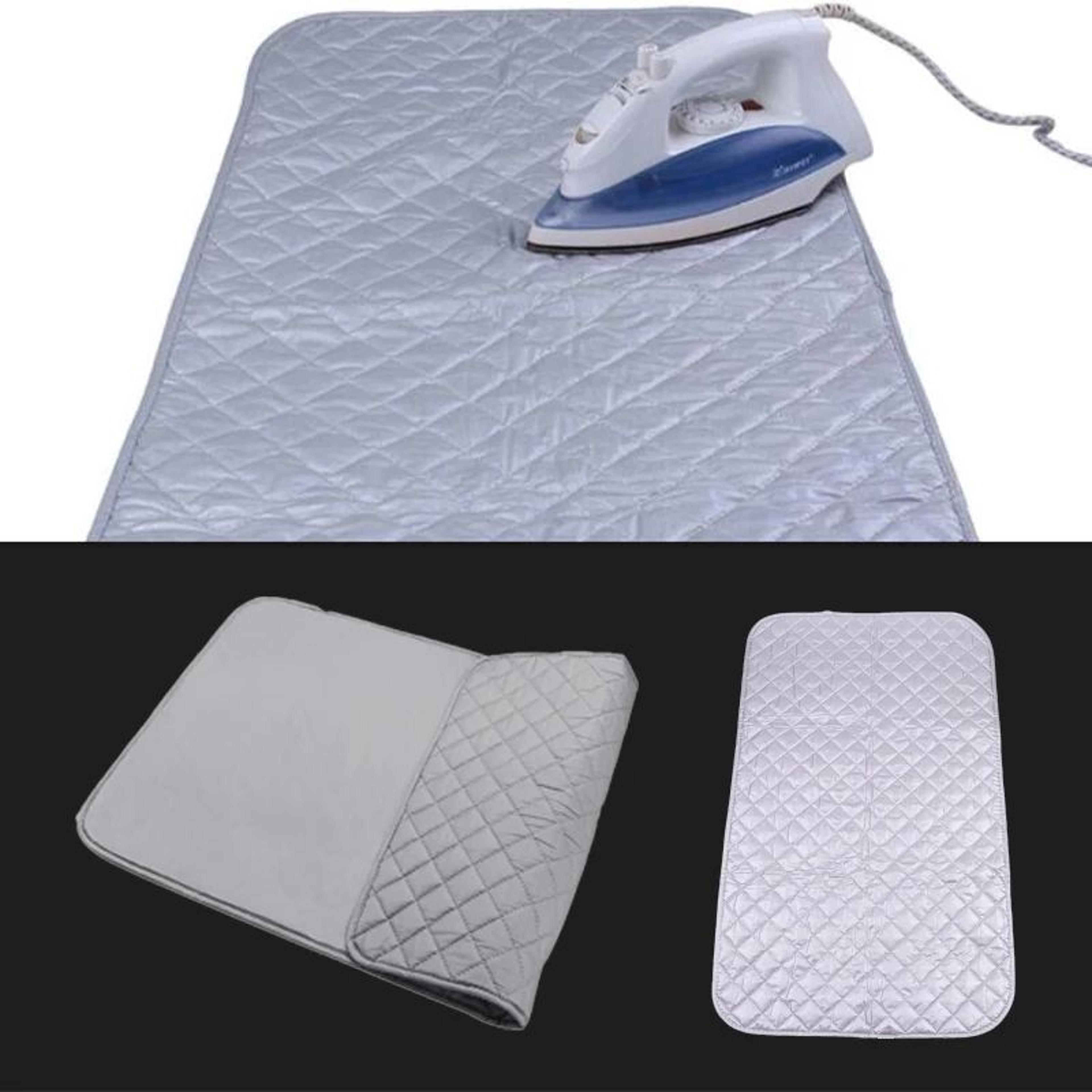 Portable Ironing Mat For Table Top  Foldable Heat Resistant Ironing Board Alternative 4