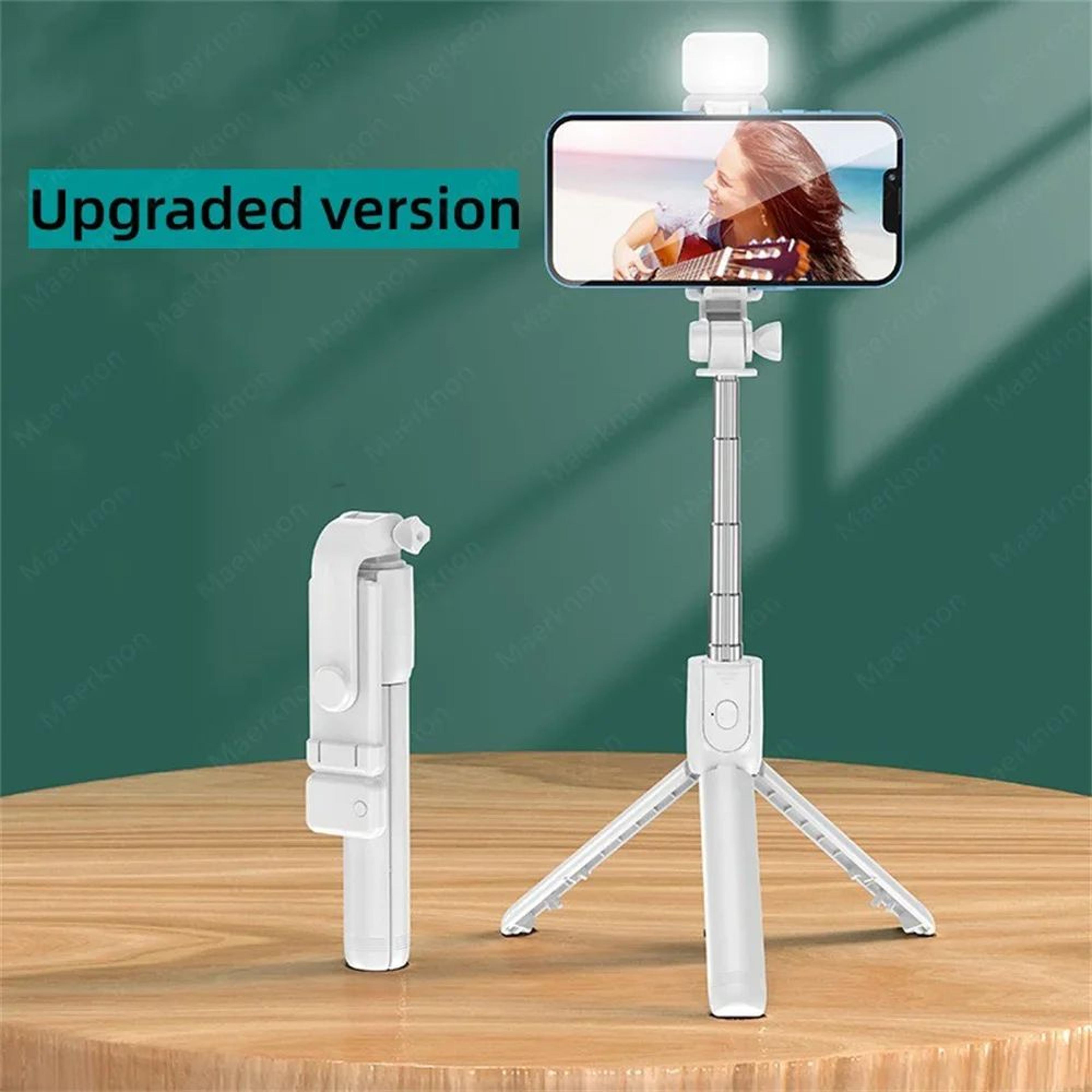 AllinOne Bluetooth Selfie Stick Tripod With Wireless Remote For IPhone  Android 9