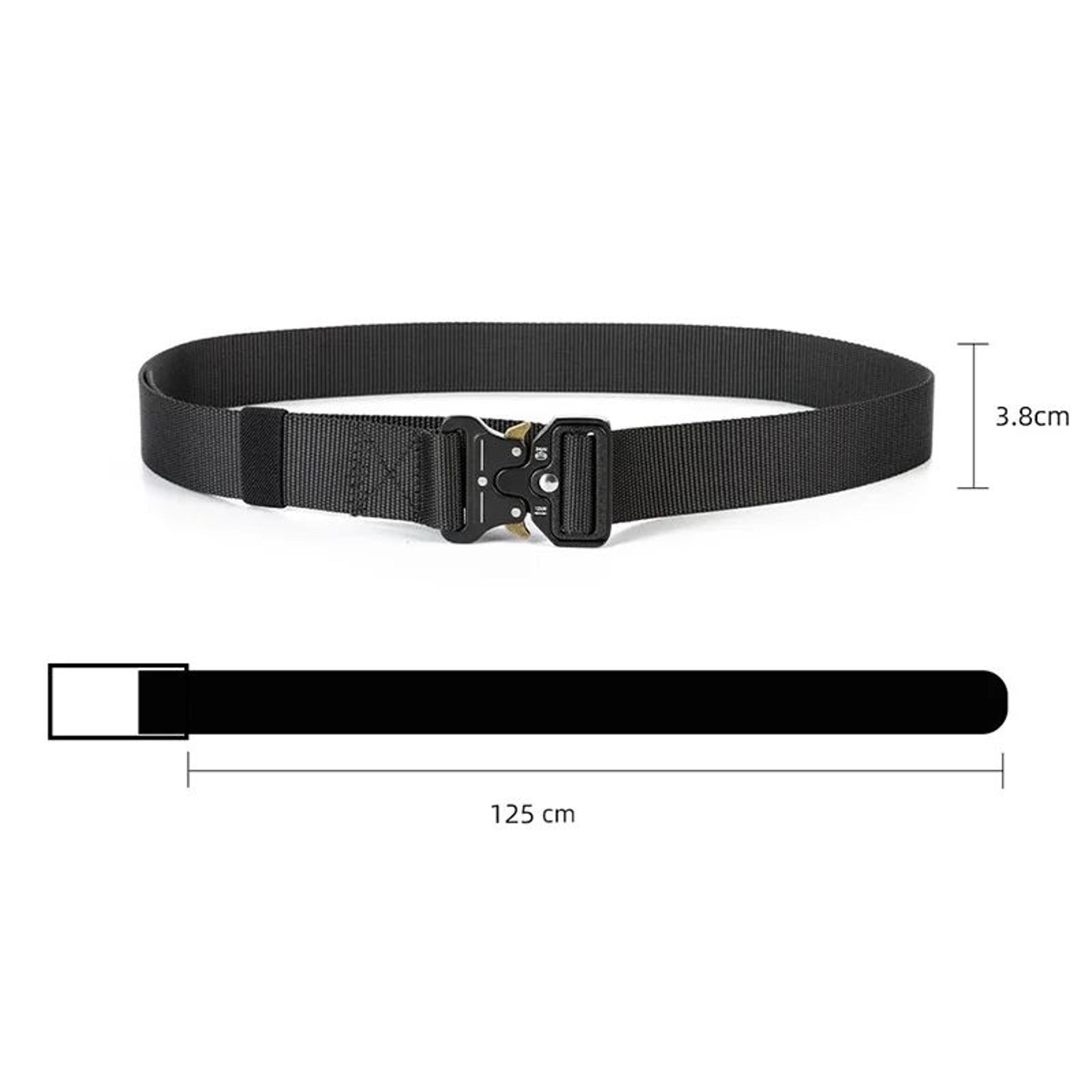 Quick Release Tactical Belt For Men  Women  Adjustable Nylon Military Belt 3