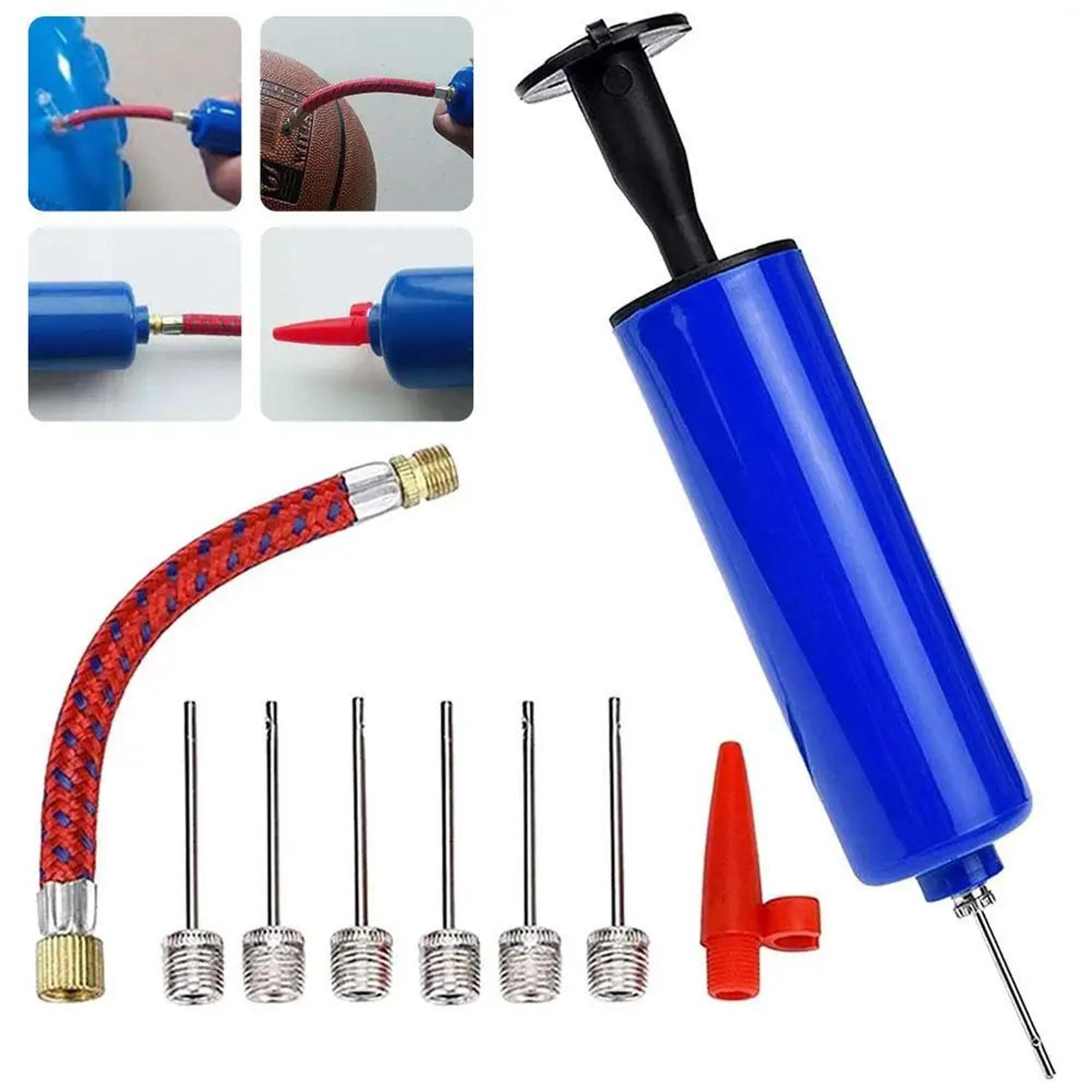 Portable Ball Pump With Flexible Hose  Quick Inflate Basketball Pump For All Sports 1