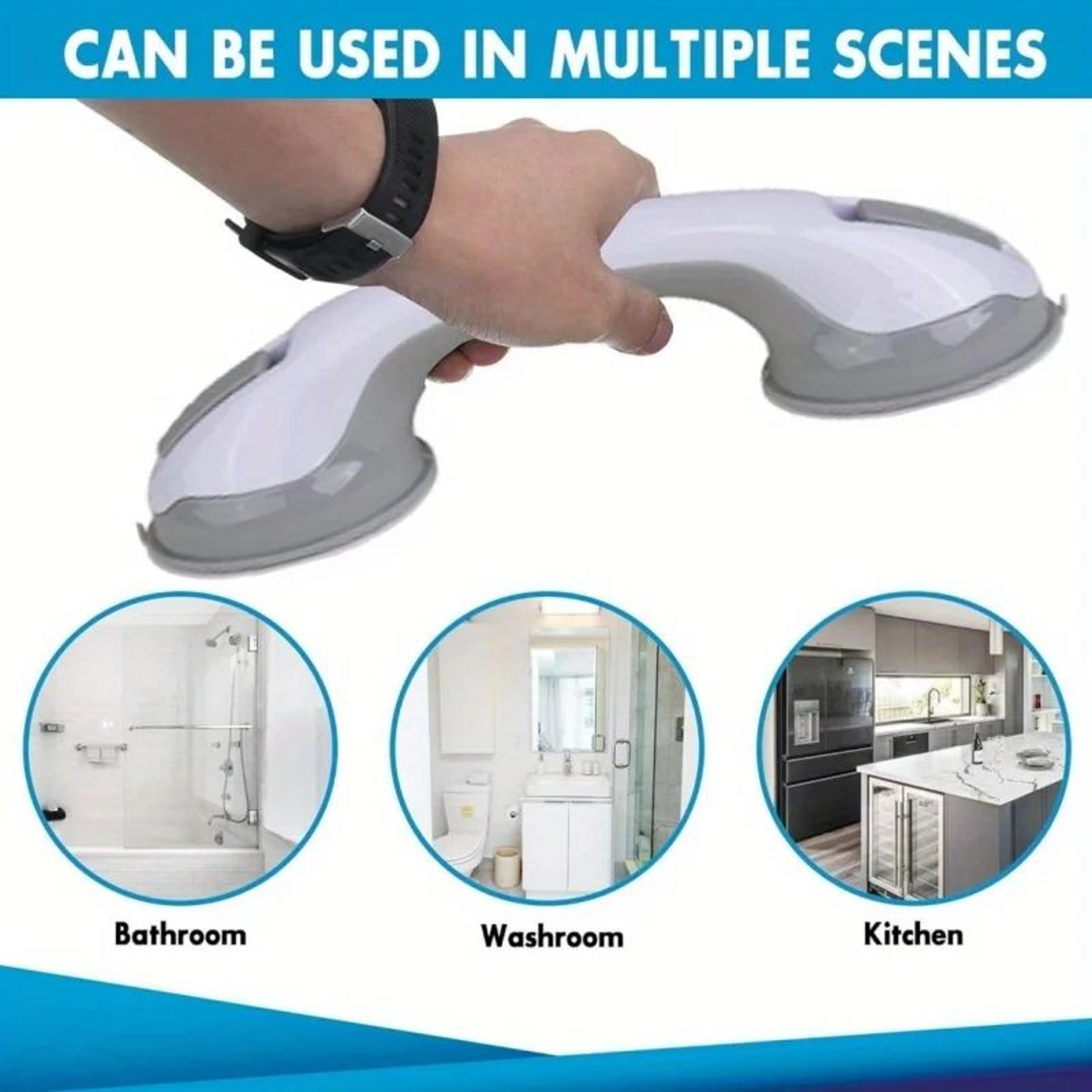 SecureGrip Suction Grab Bars For Bathroom Safety  Elderly Support 3
