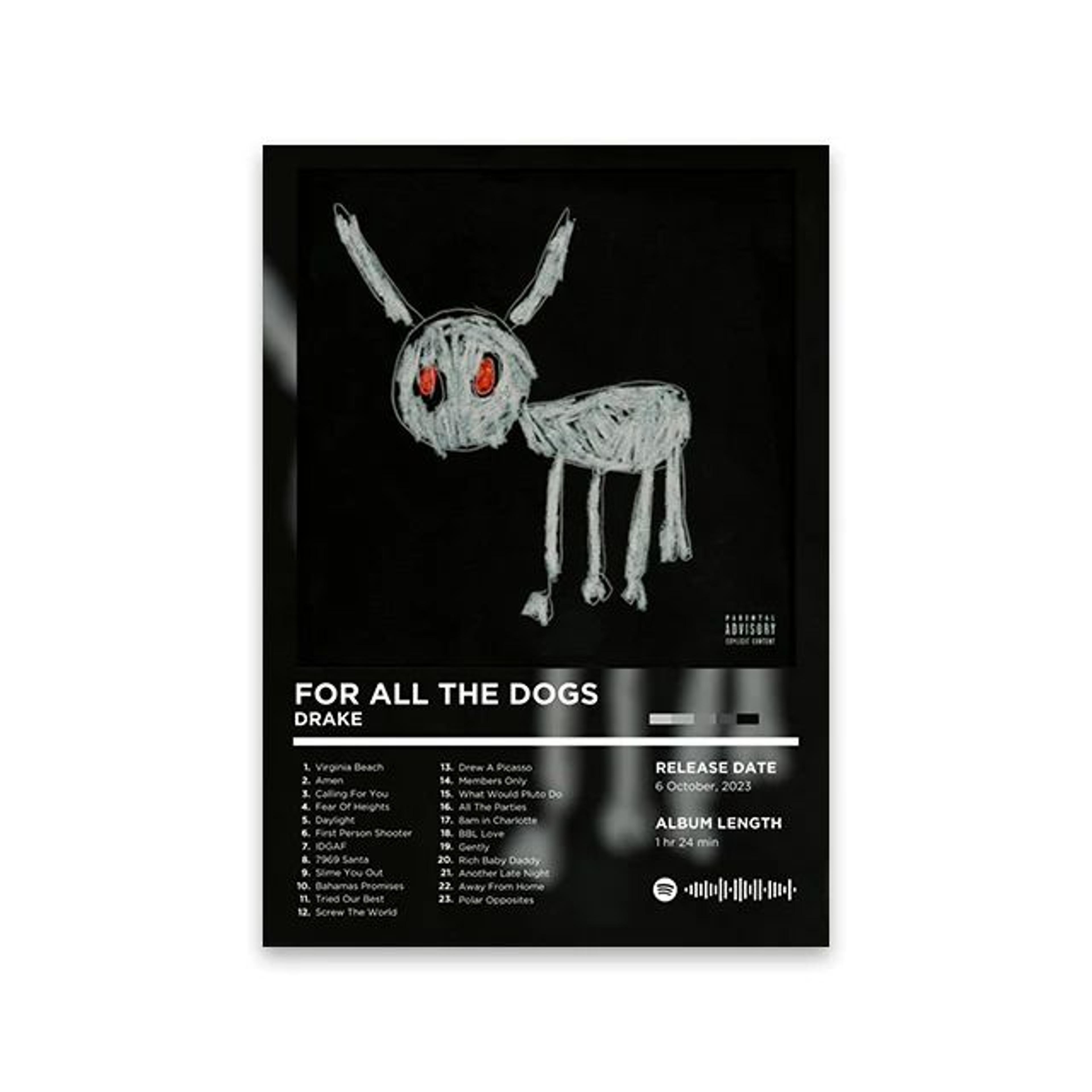 Retro Rapper Album Cover Poster Canvas Print For Music Room Decor 5