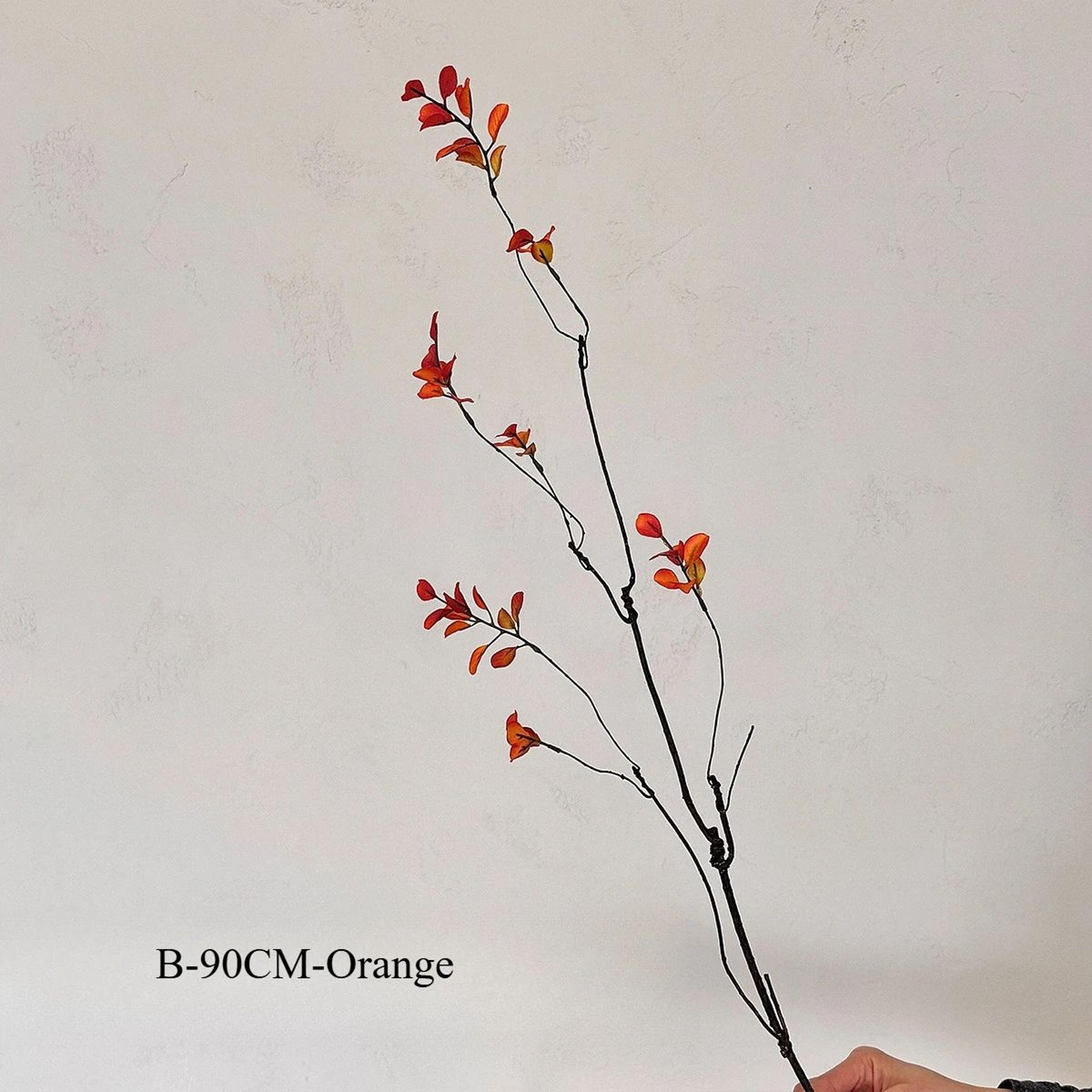 22 Chinese Style Artificial Autumn Branches  Elegant Faux Fall Decor Stems For Vase Arrangements 7