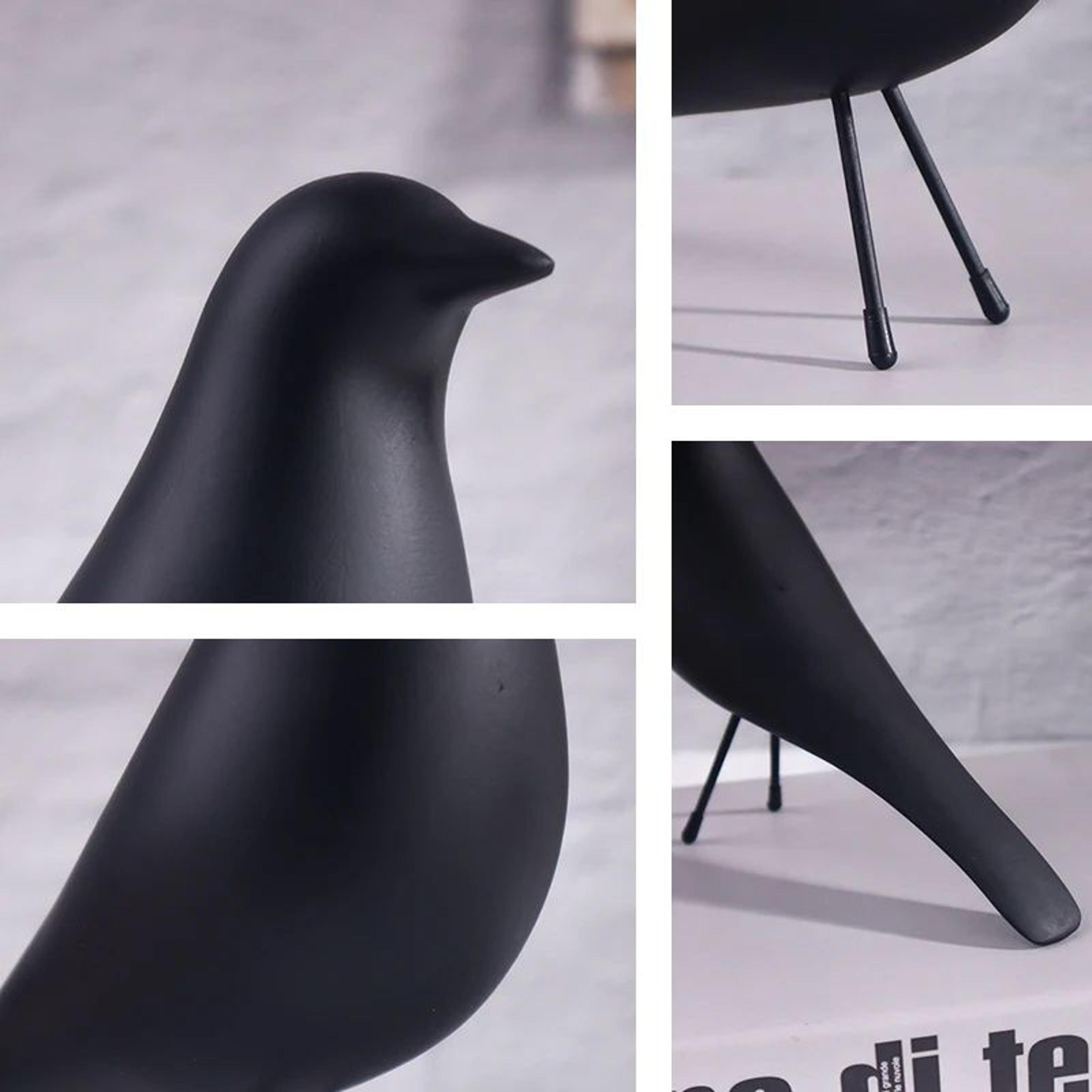 Nordic Minimalist Bird Sculpture  Modern Resin Home Decor Accent For Living Room  Office 2