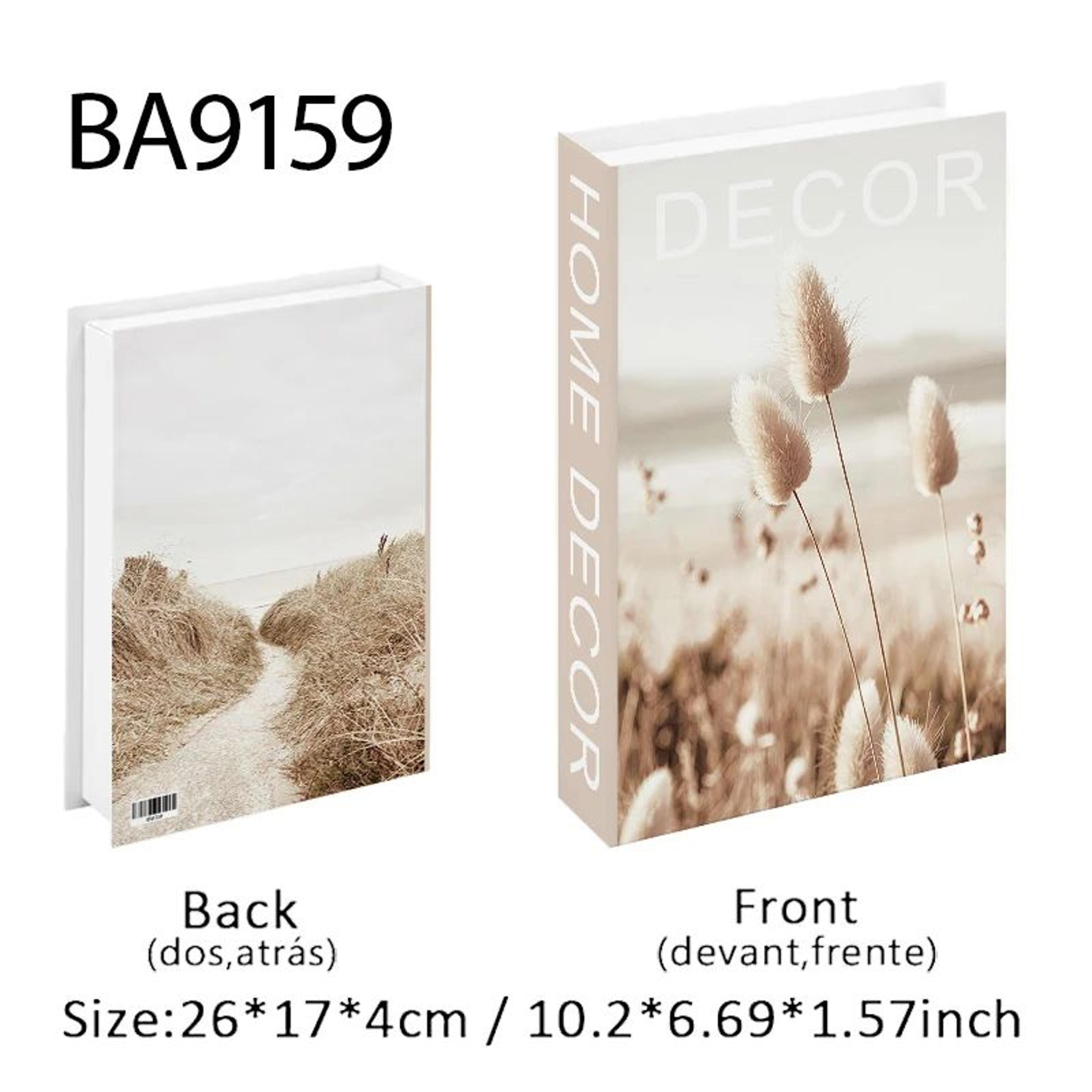 Luxury Decorative Fake Books Storage Box For Coffee Table Decor 14