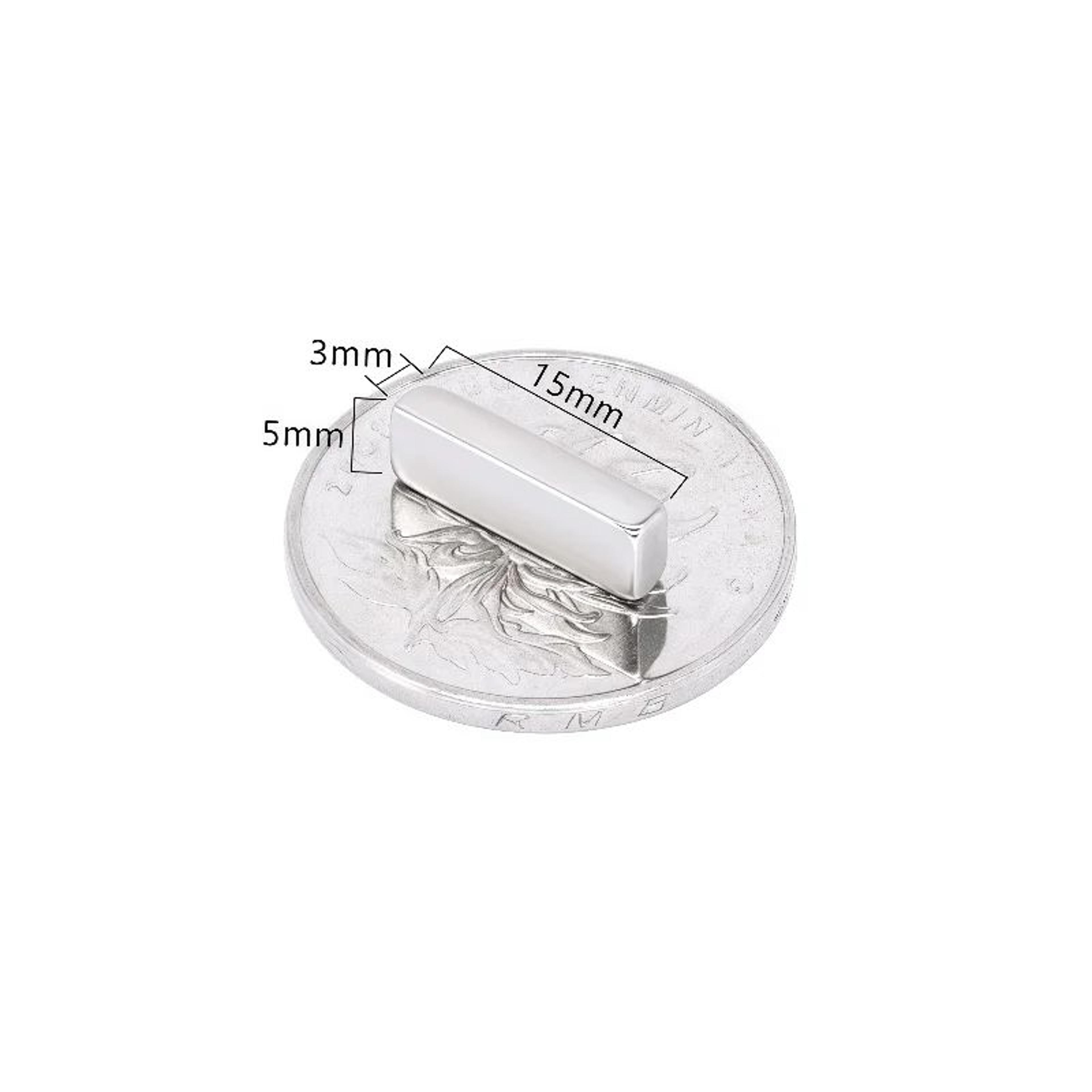 N52 Neodymium Square Magnet Set Strong Rare Earth Mini Block Magnets 10Pack 8