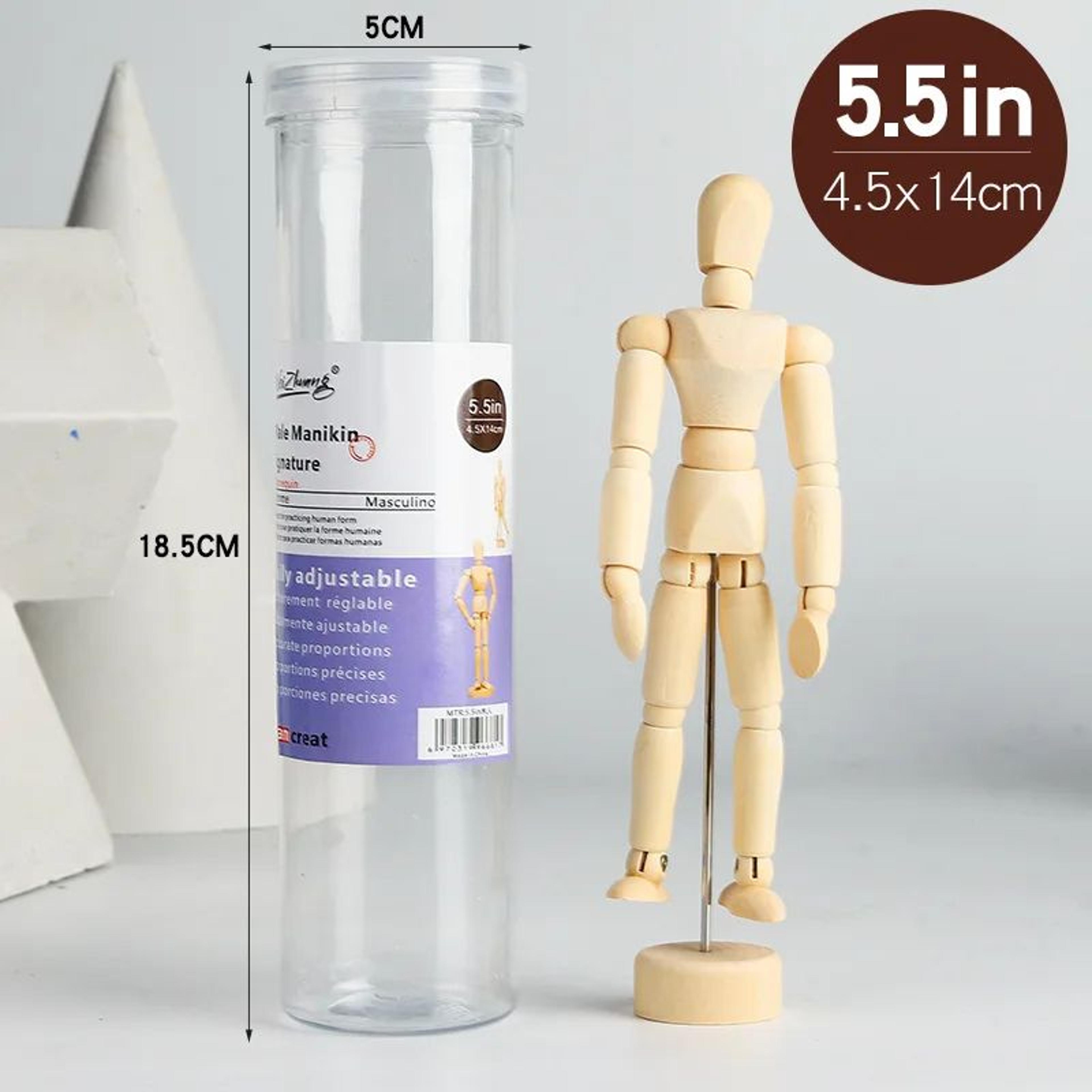 Artisan Pose Wooden Drawing Mannequin With Rotatable Limbs 6