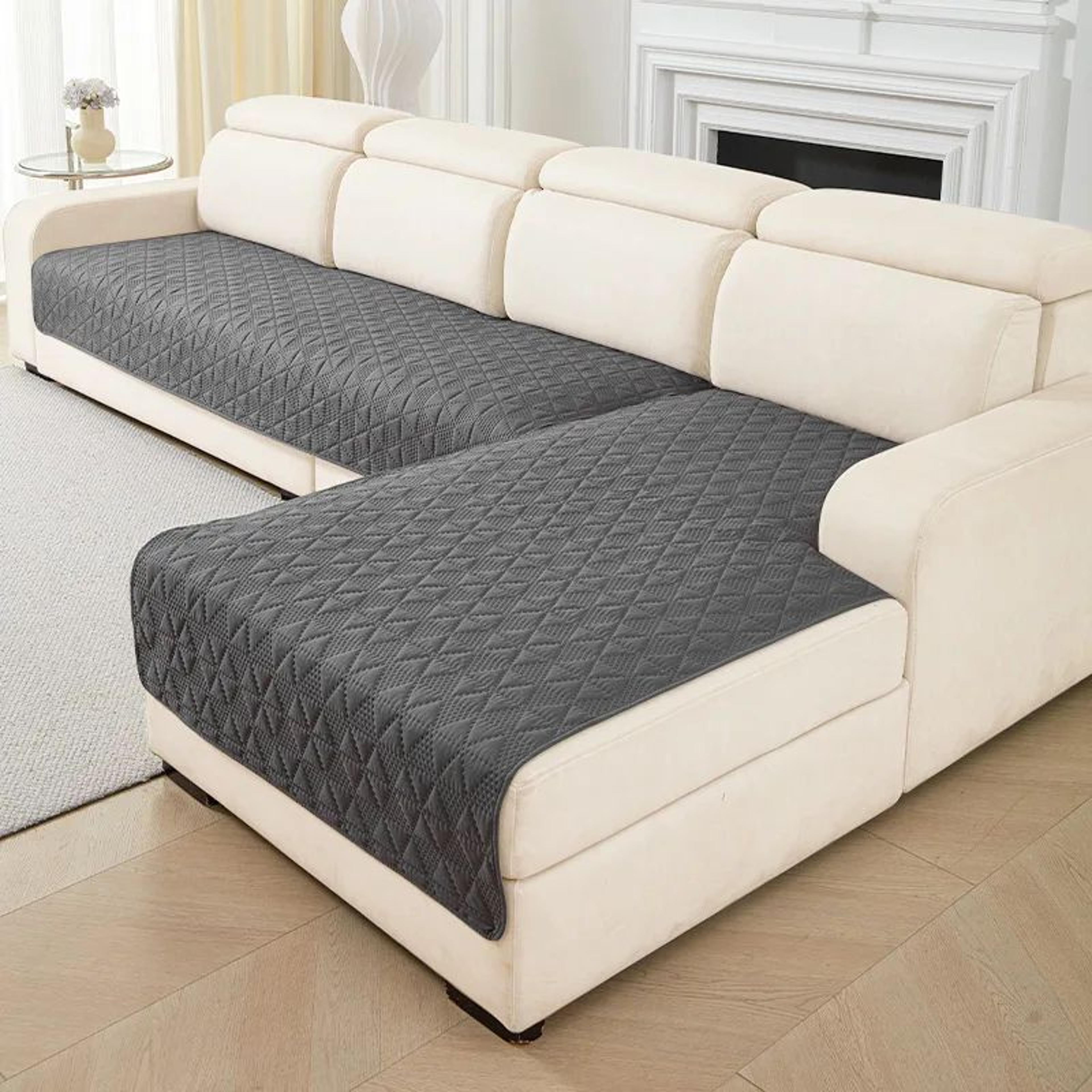 waterproof pet couch cover & quilted dog sofa protector blanket