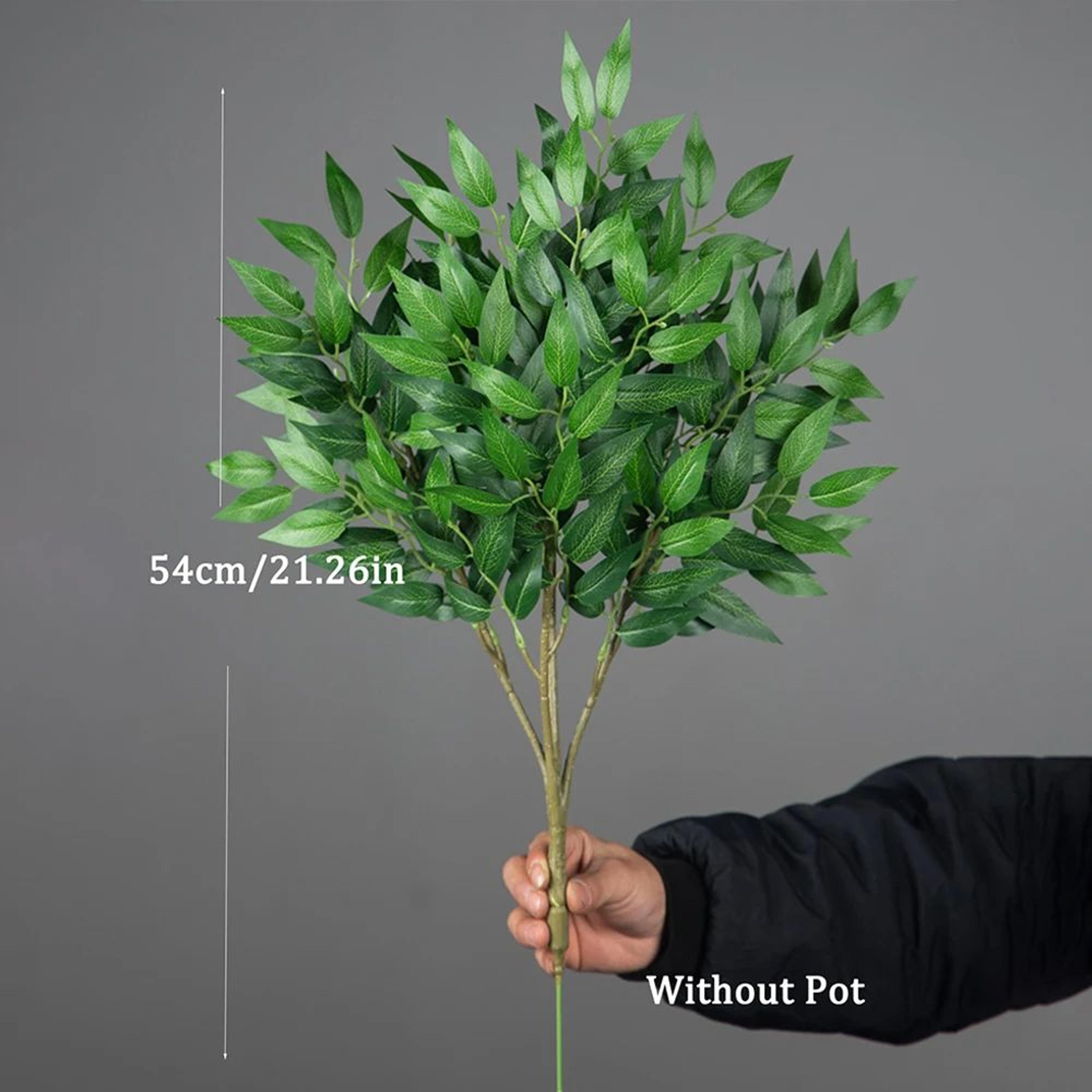 Lifelike Artificial Eucalyptus Plant Tall Decorative Indoor Tree For Home  Office Styling 7