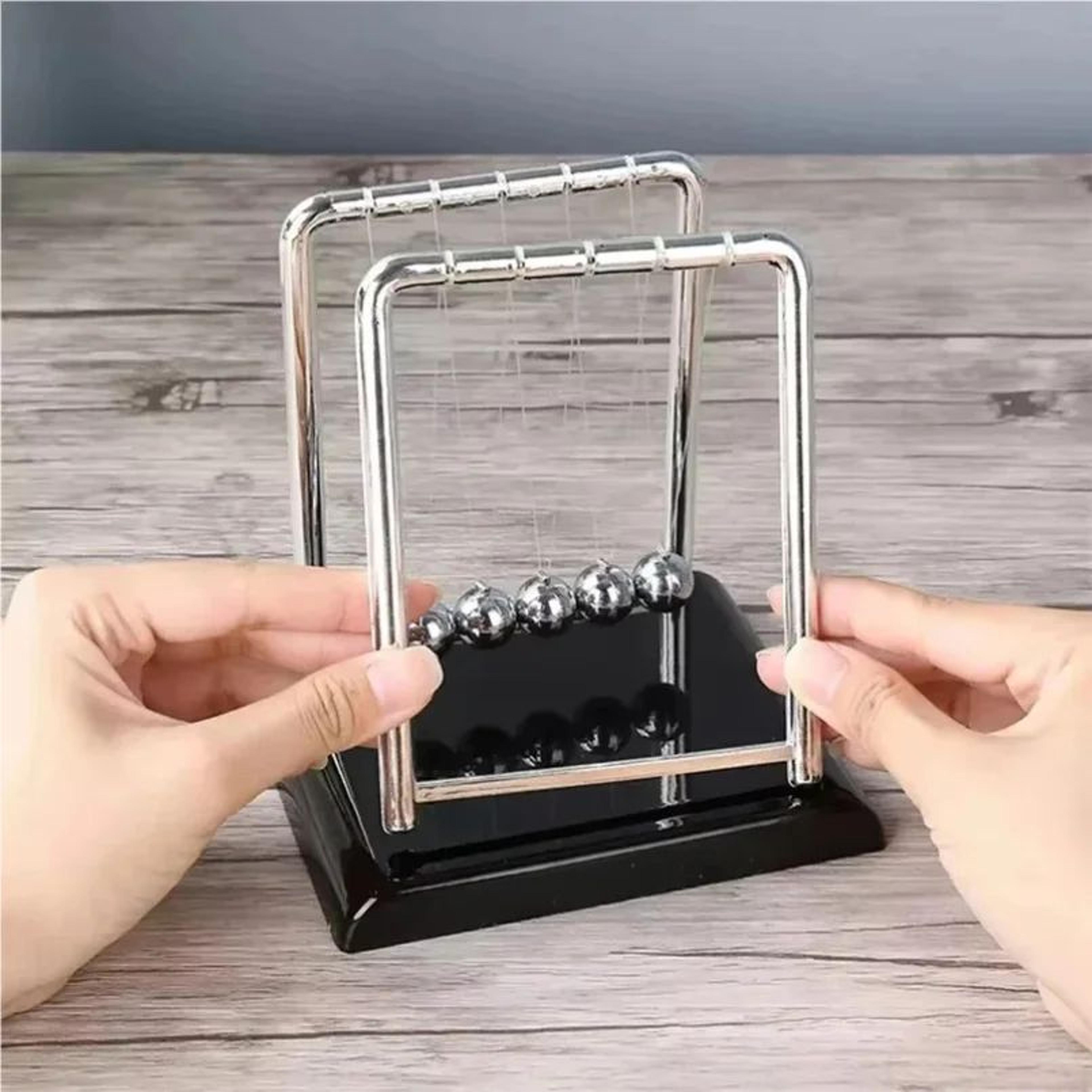 Newtons Cradle Balance Balls Desk Toy  Physics Desk Toy For Office Decor And Stress Relief 2