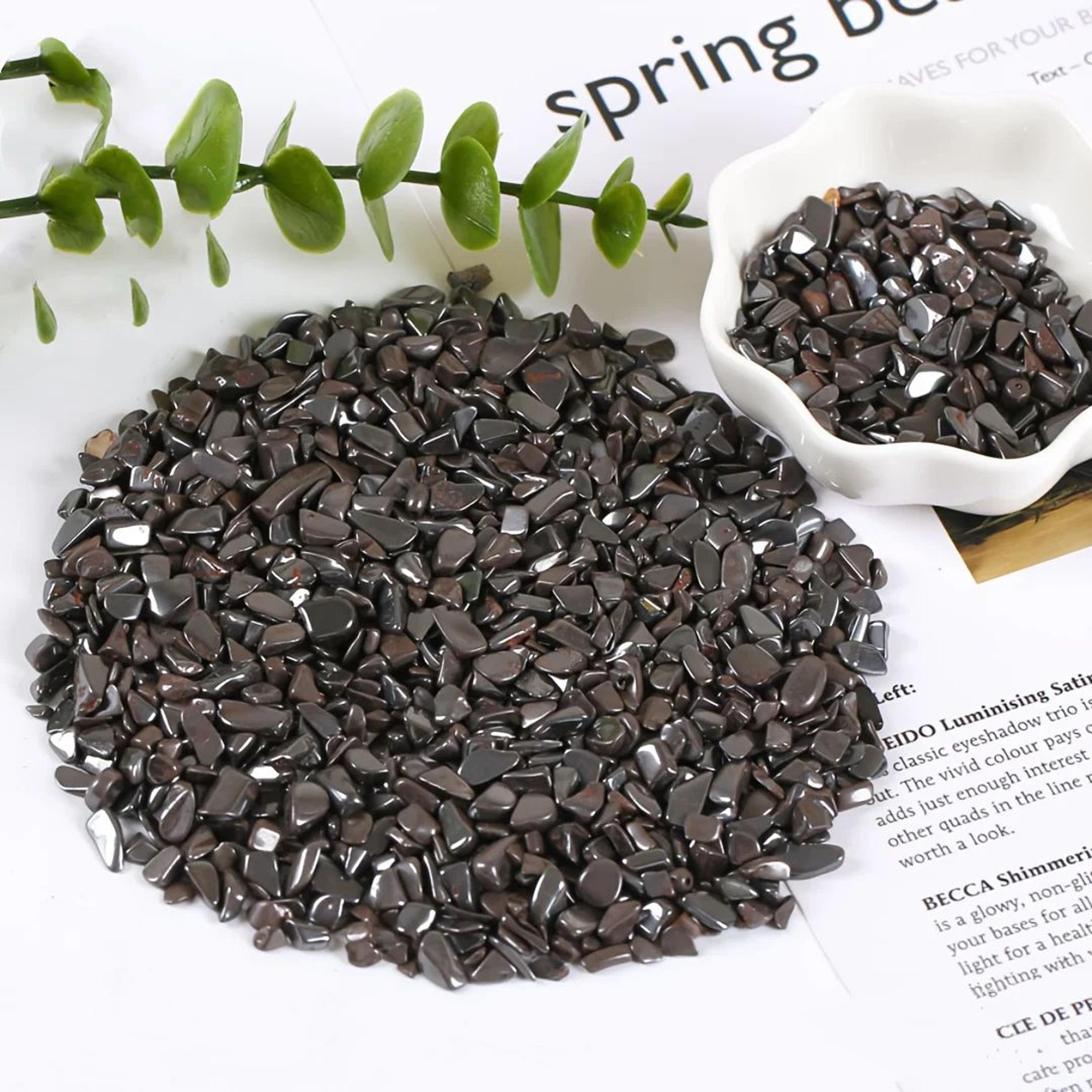 Hematite Crystal Chips For Healing Decor  Crafting 2