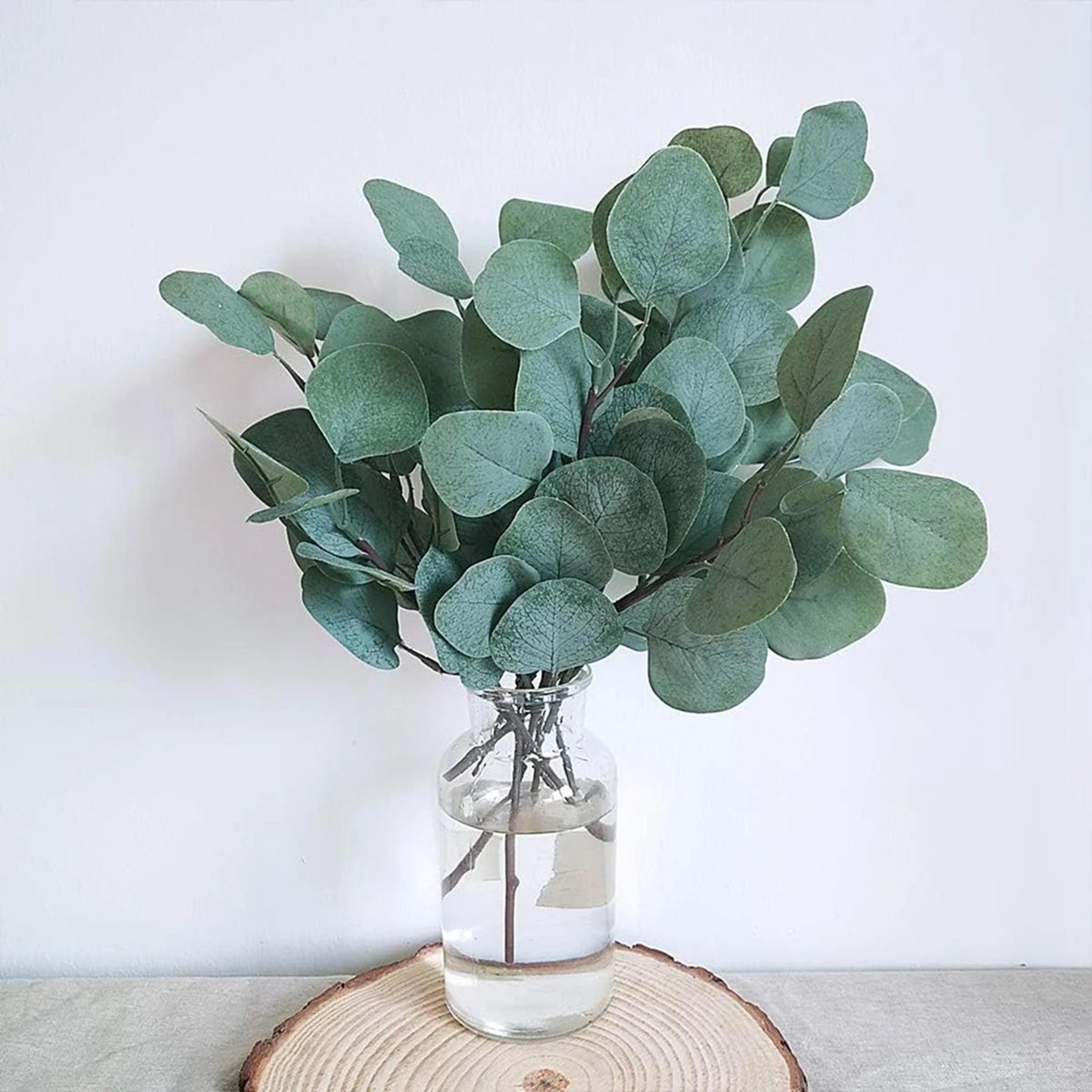 Artificial Eucalyptus Stems Set Of 10 For Vase Decor Wedding Greenery And DIY Floral Decor 1