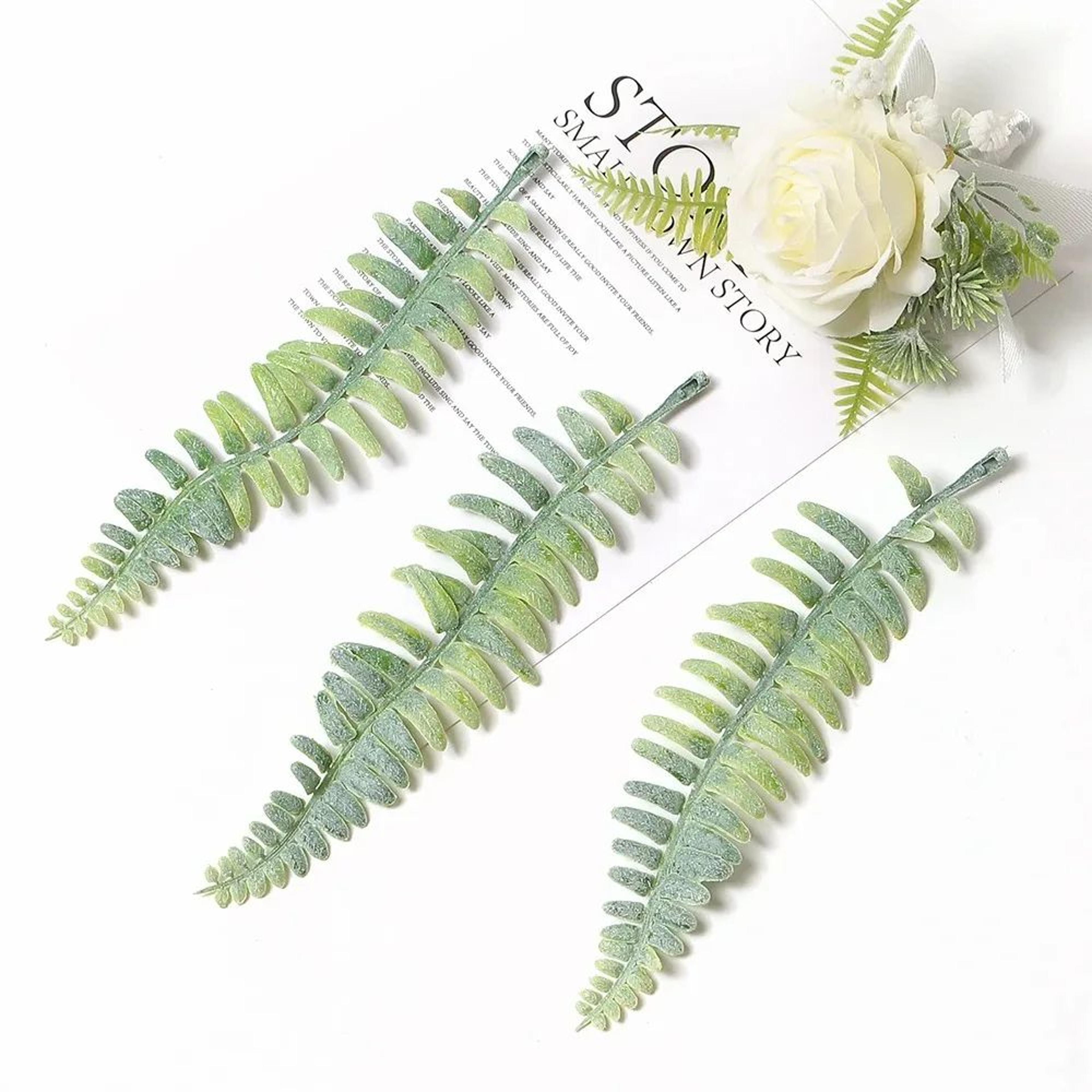 10Piece Artificial Leaves For Wedding Decor DIY Wreath Decorations  Cake Styling 11