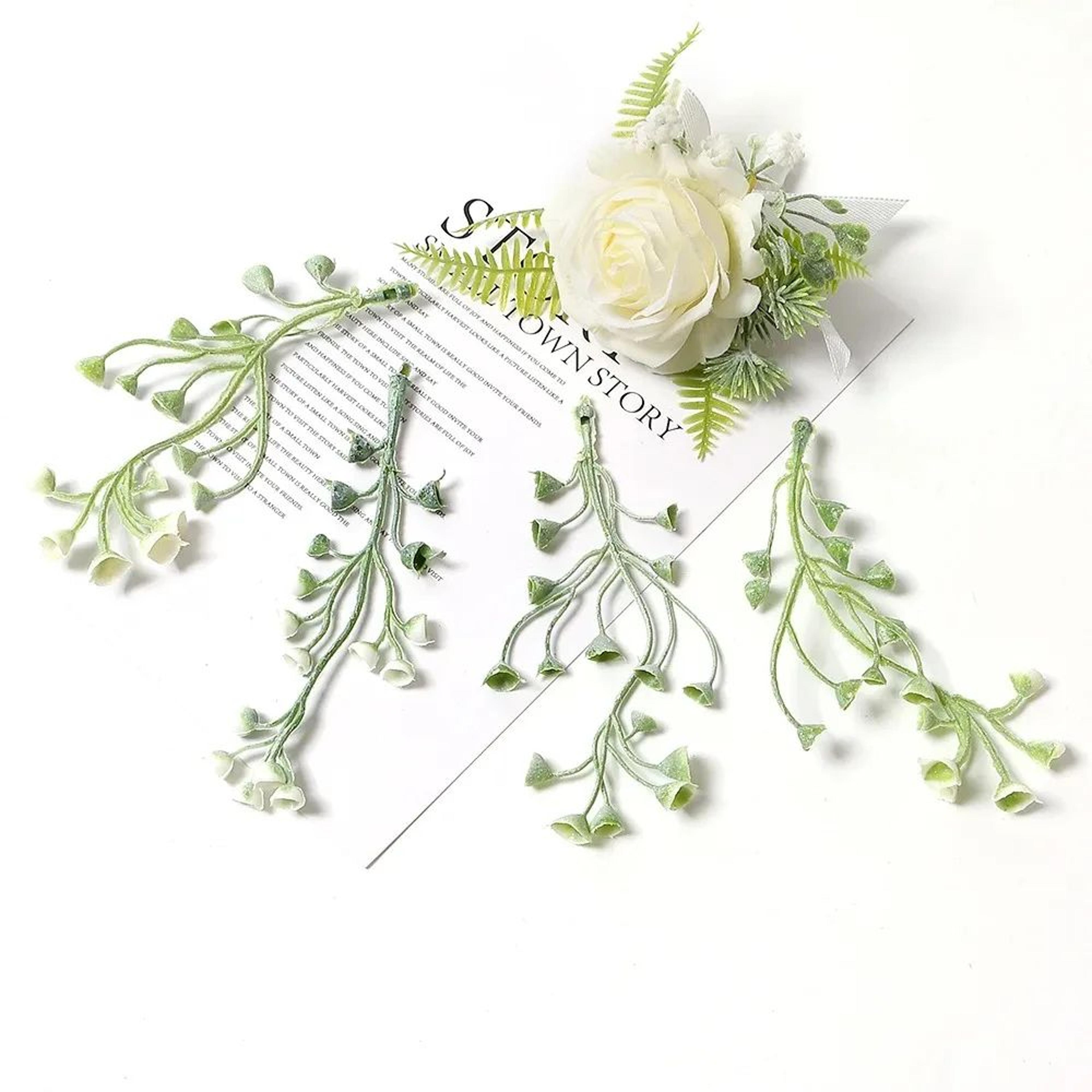 10Piece Artificial Leaves For Wedding Decor DIY Wreath Decorations  Cake Styling 13