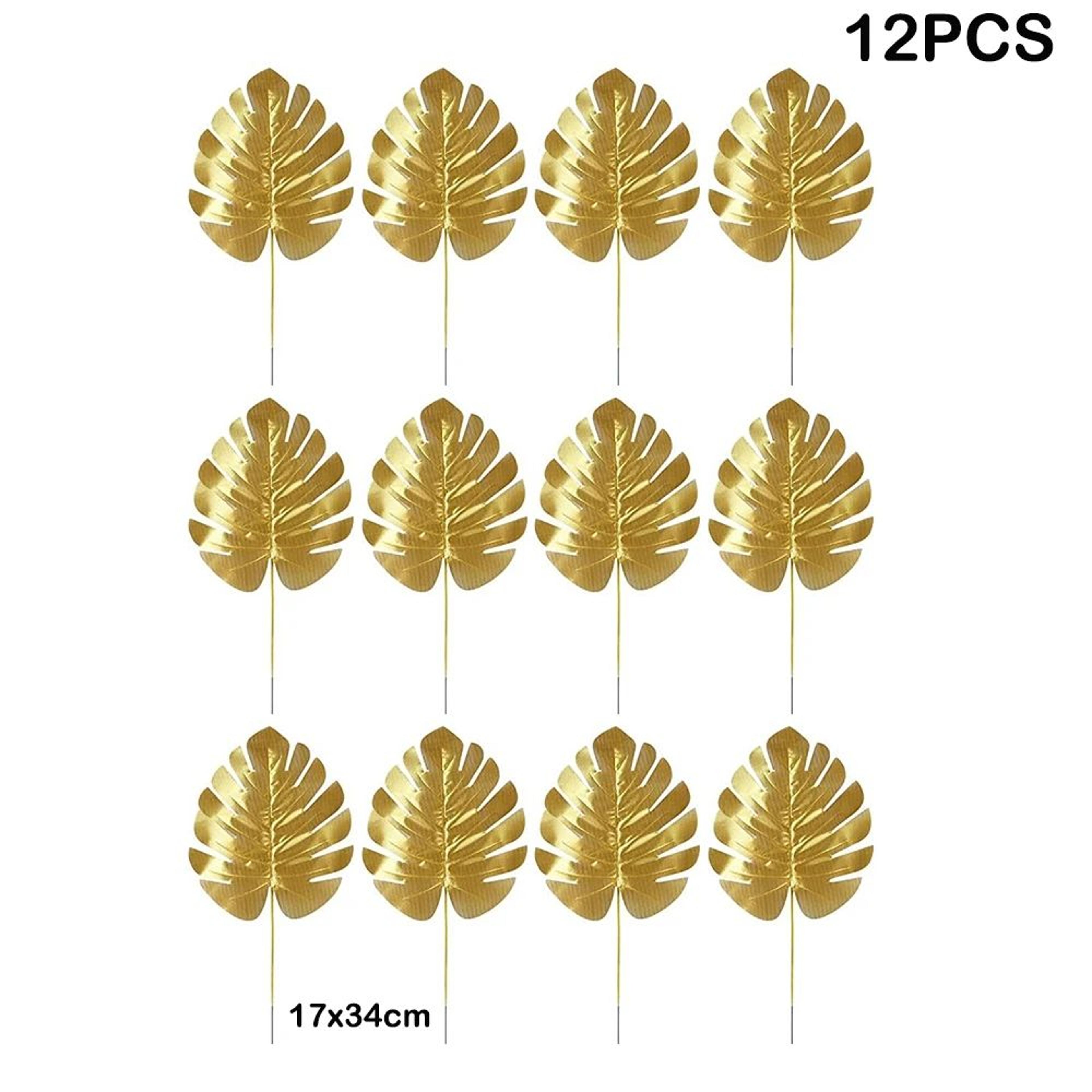 Artificial Tropical Palm Leaves For Luau Party Decorations Jungle Safari Party Supplies  Tropical P 17