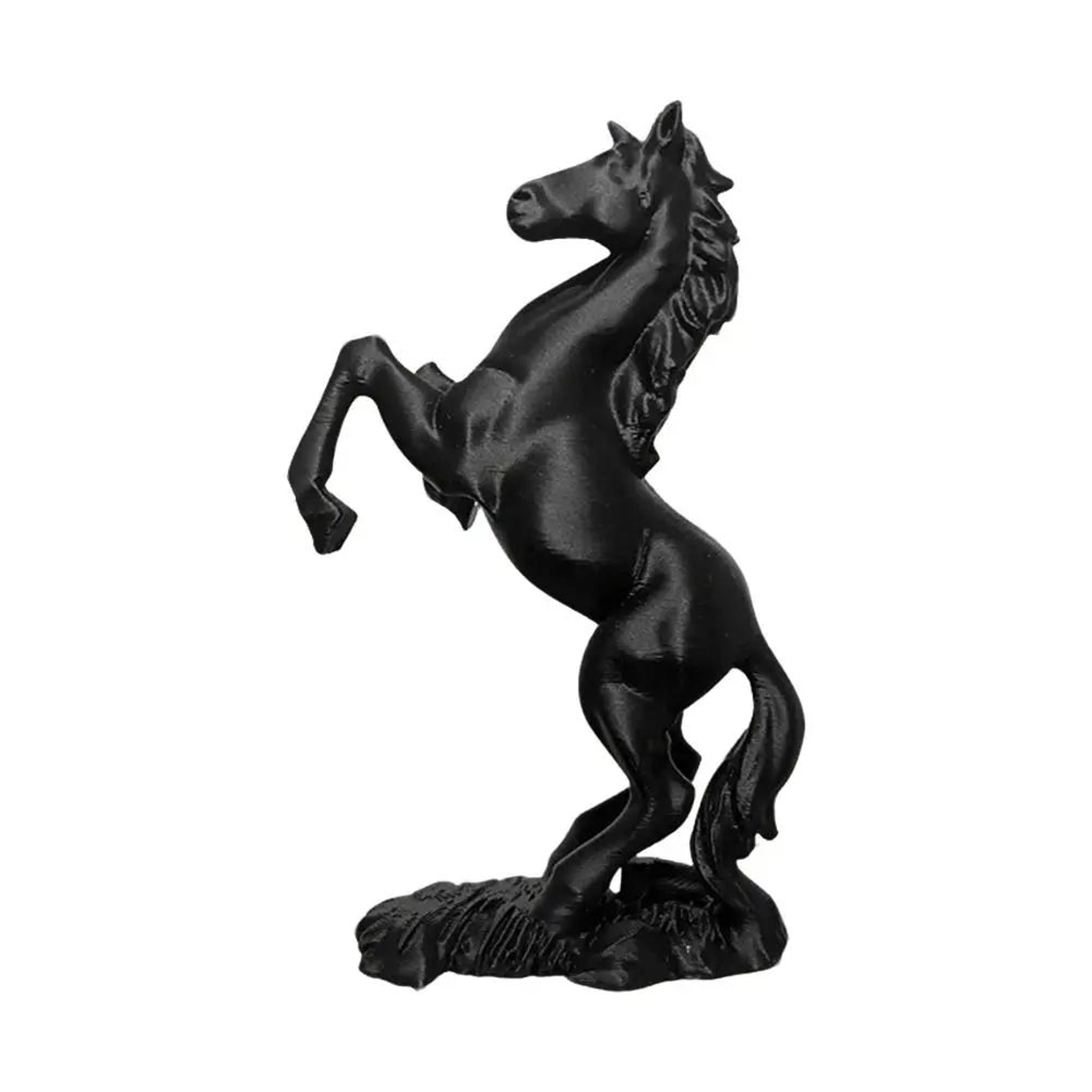 Rosewood Horse Statue For Wealth  Success  Feng Shui Zodiac Desk Decor 7
