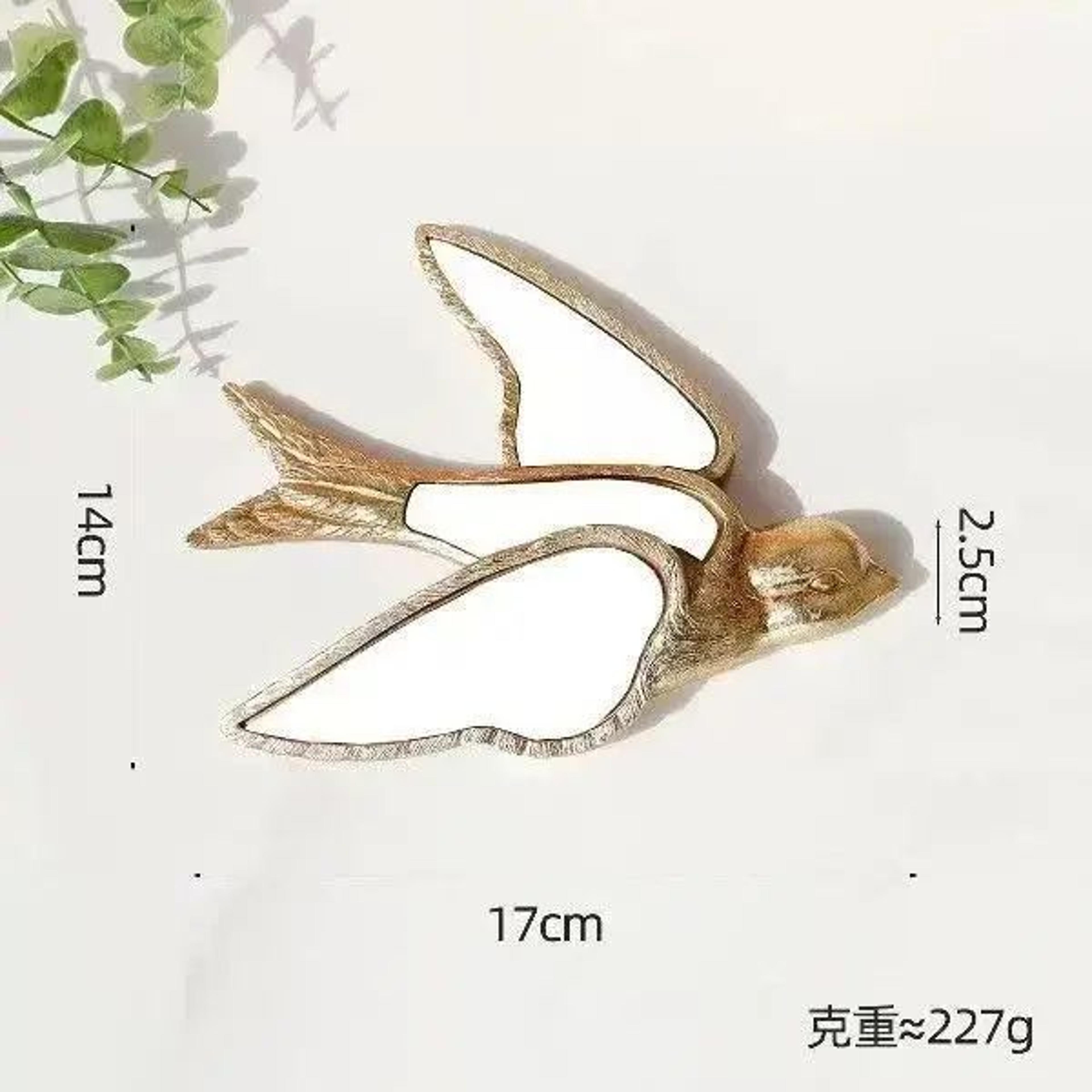 Vintage Gold Dragonfly Wall Mirror Decor  Resin Wall Art For Elegant Living Spaces 7