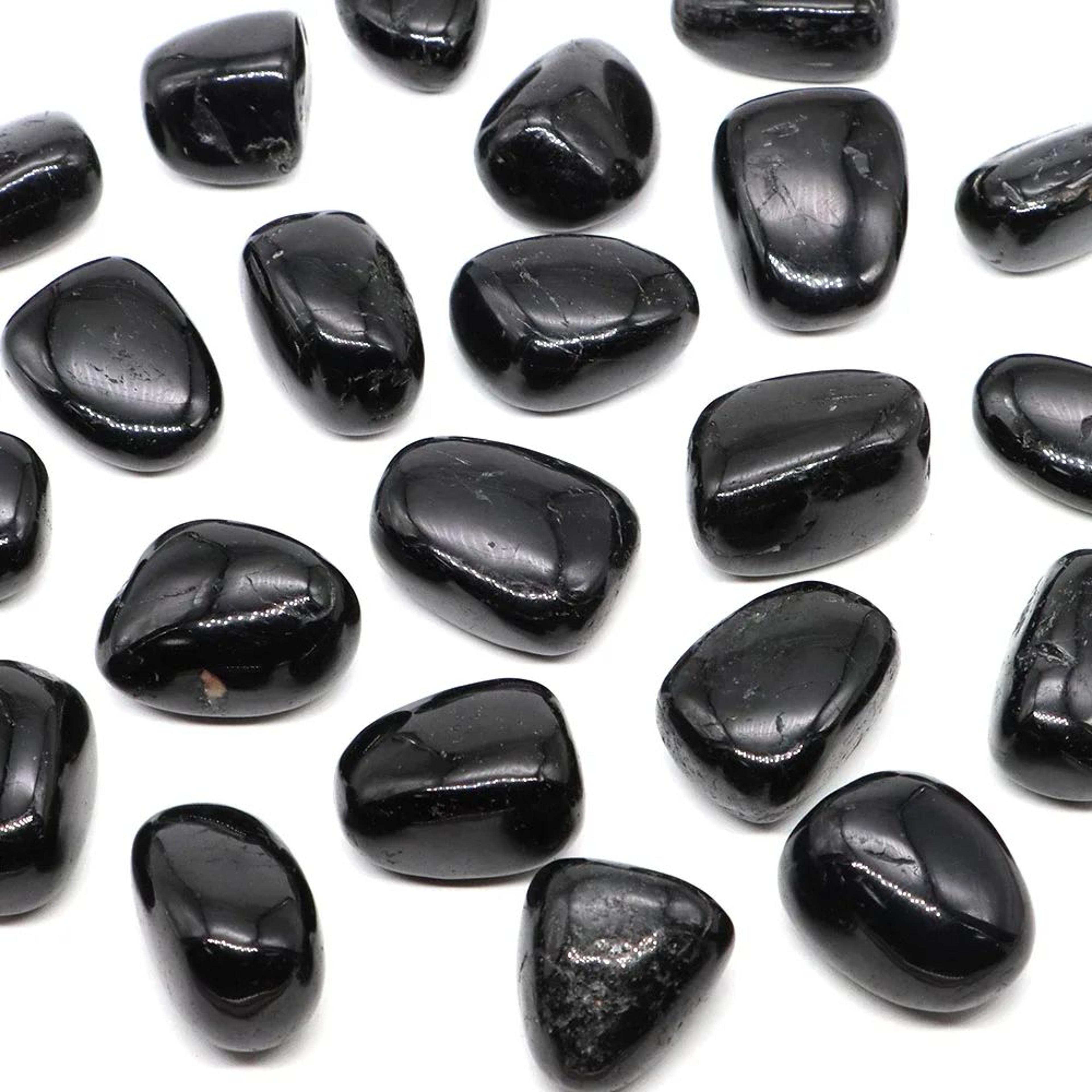 Black Tourmaline Tumbled Stone For Reiki Meditation And Home Decor 1