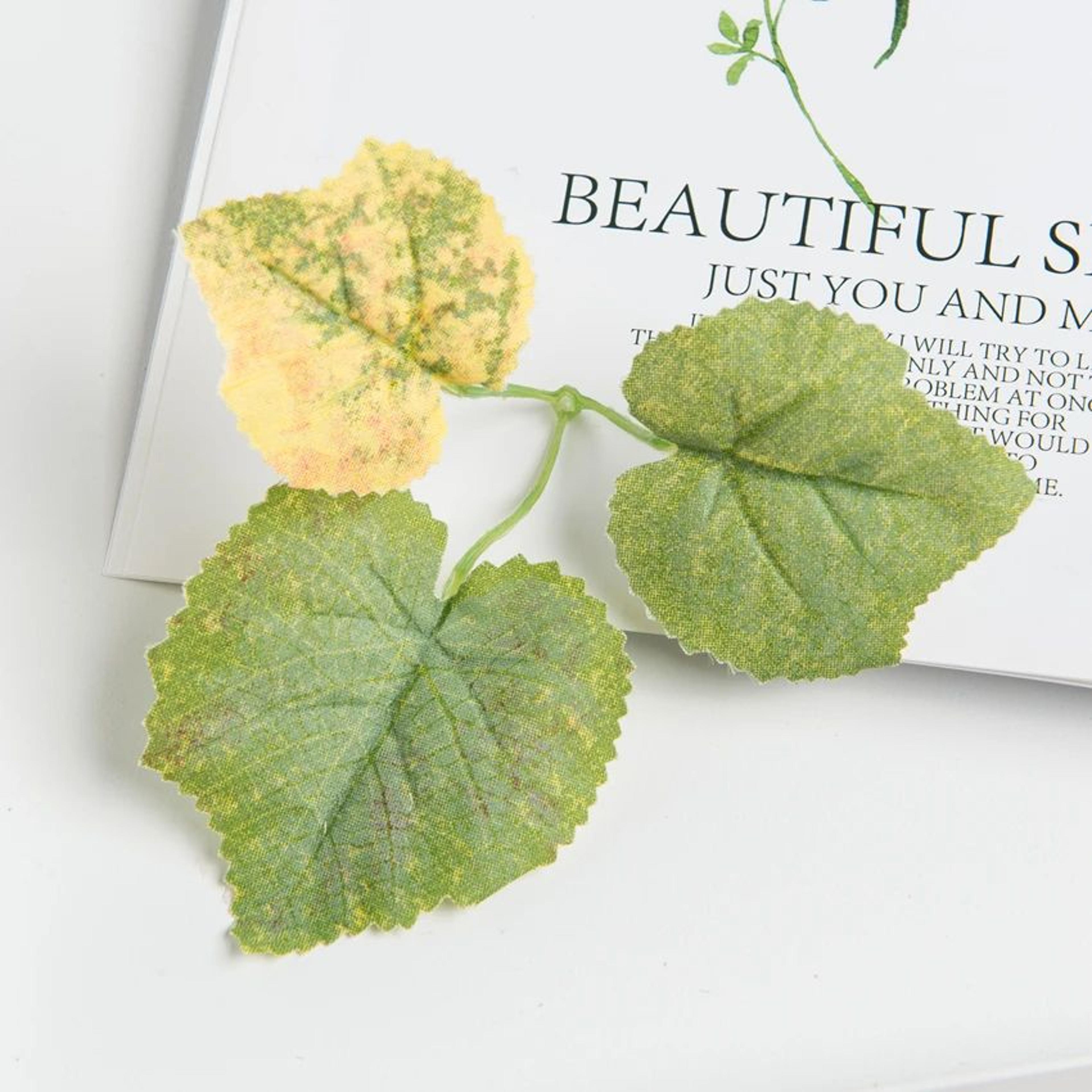 Artificial Grape Leaf Garland For Weddings And Home Decor 5
