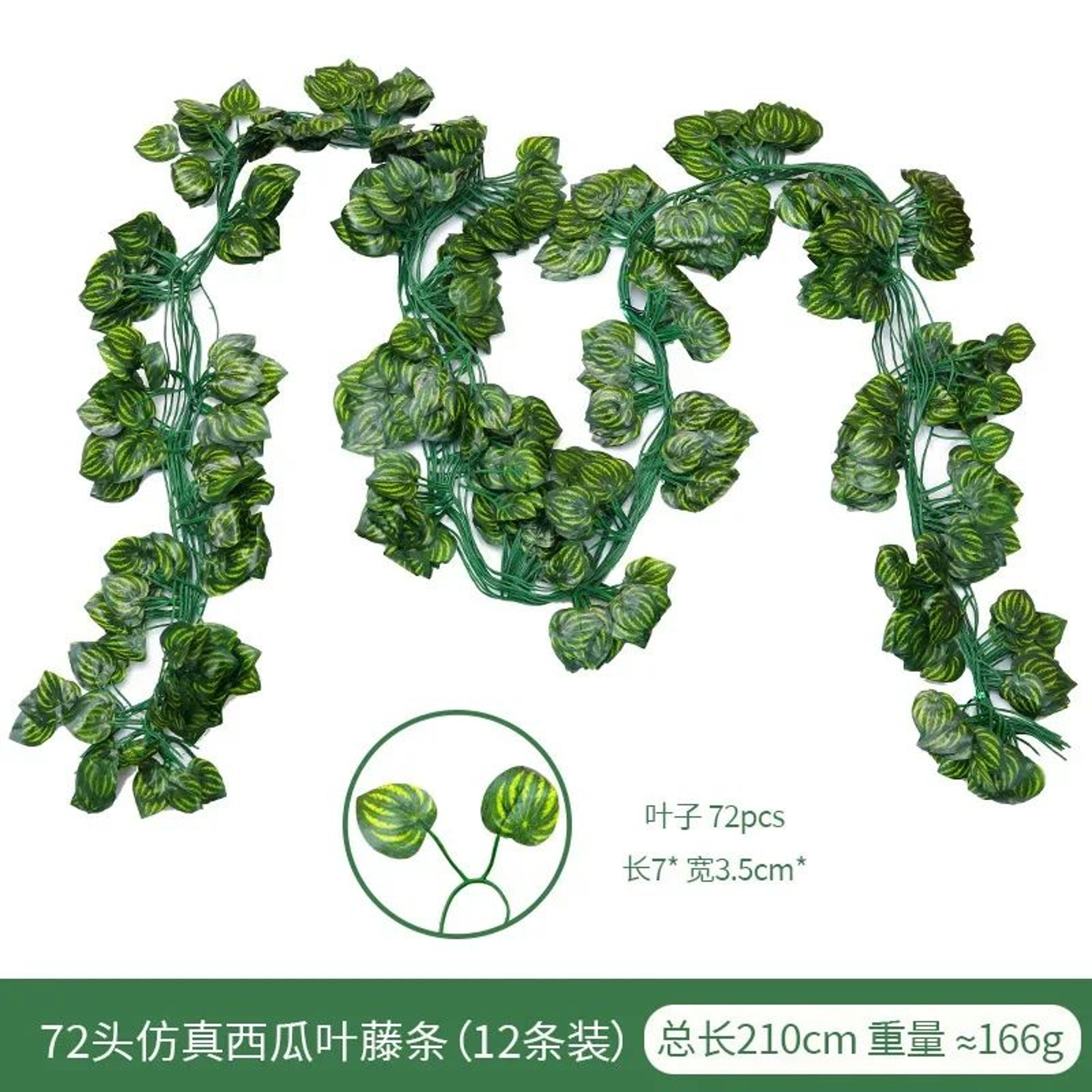 Lifelike Artificial Ivy Garland For Home Wedding And Wall Decor 9