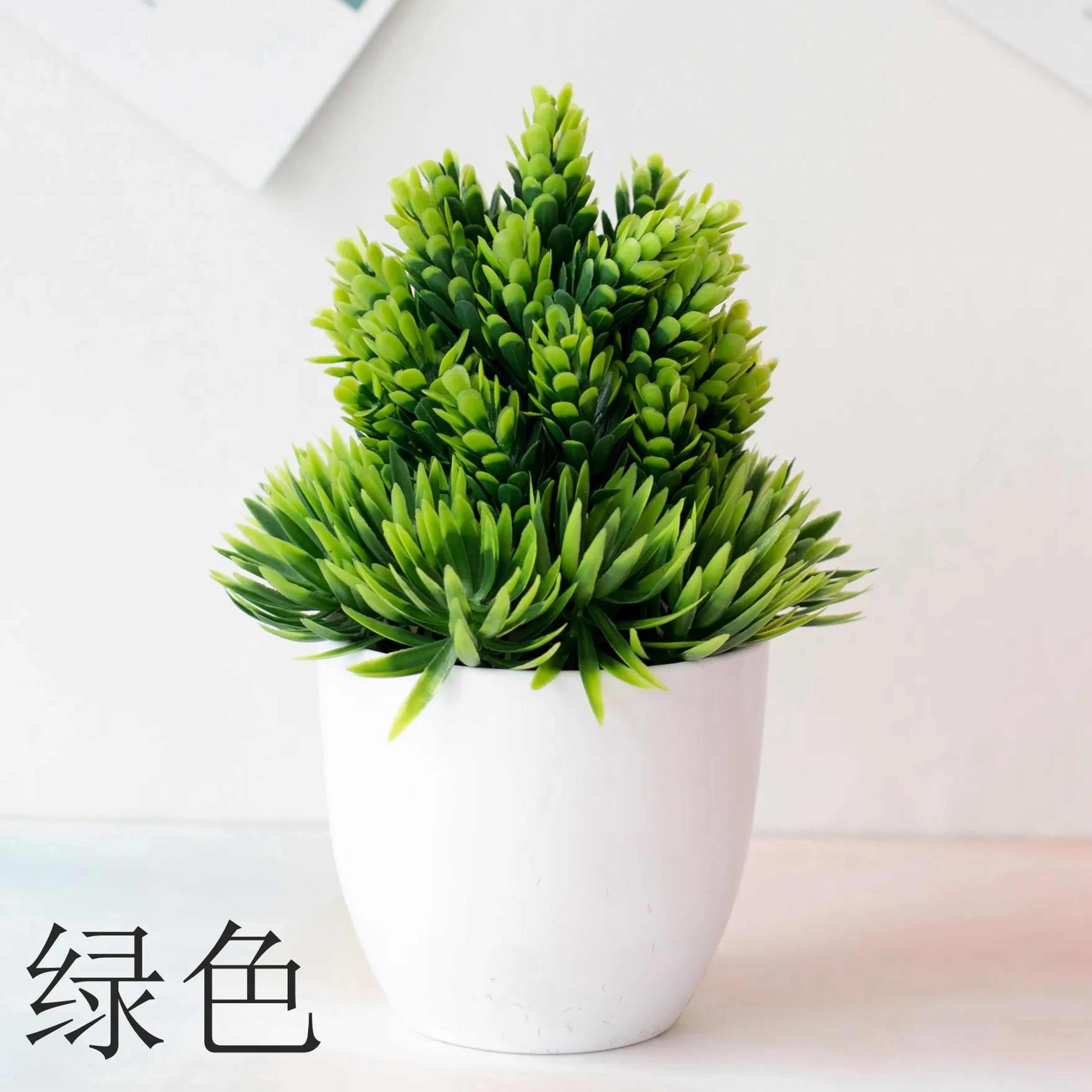 Artificial Bonsai Plant Small Decorative Tree For Home And Office 12