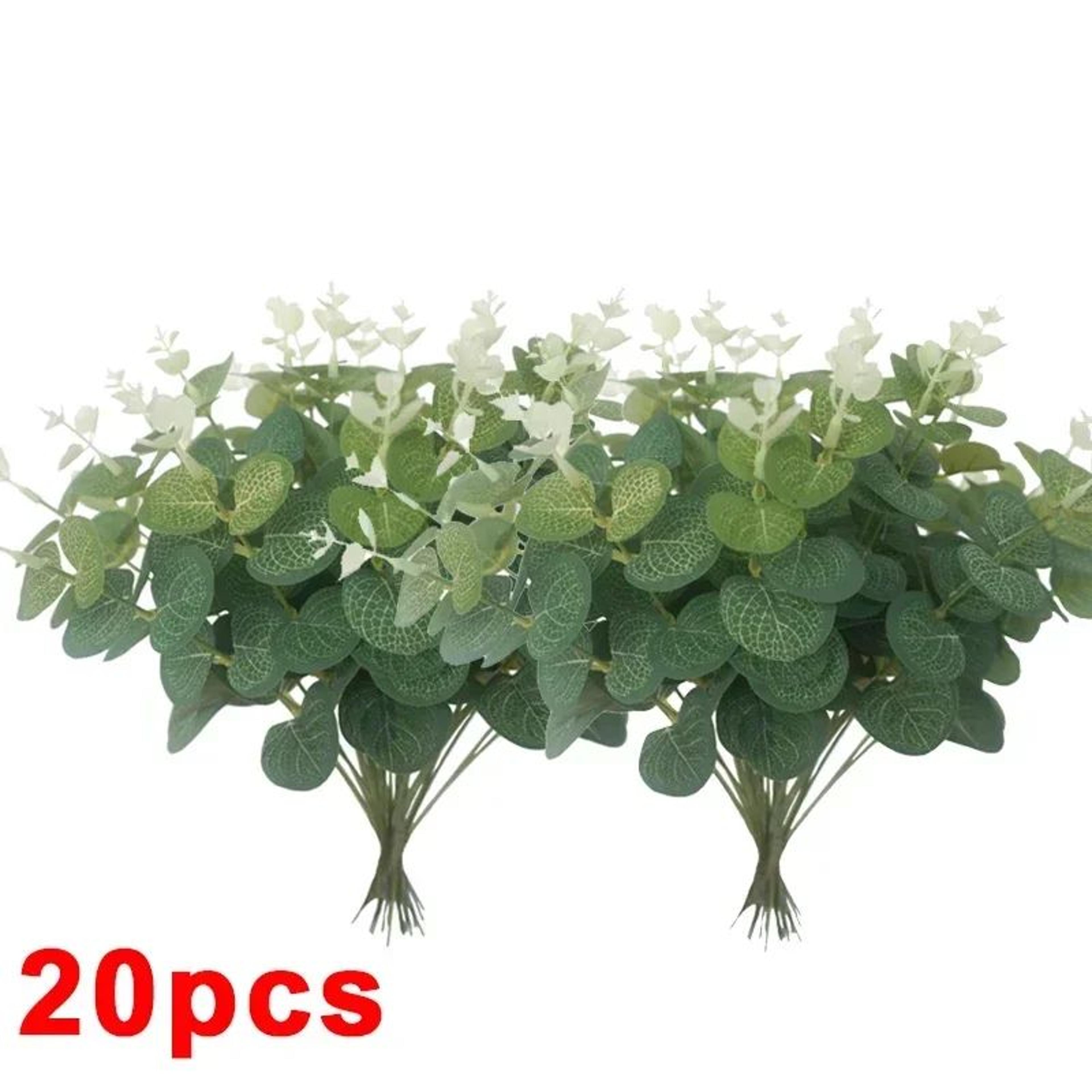 Lifelike Artificial Eucalyptus Stems For DIY Bouquets Wedding Greenery And Home Decor 10