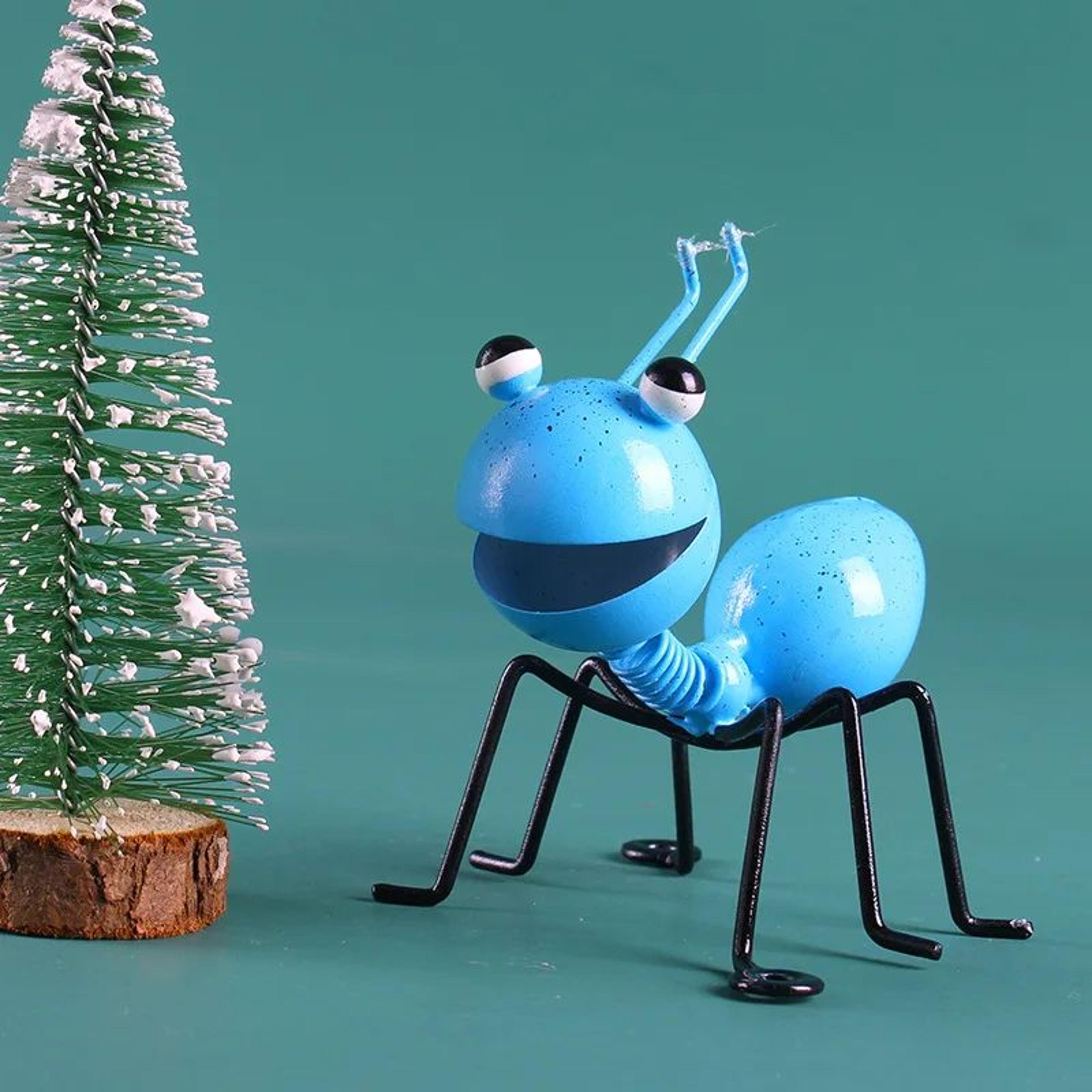 Metal Ant Wall Decor Set For Garden Fence And Indoor Wall Art 6