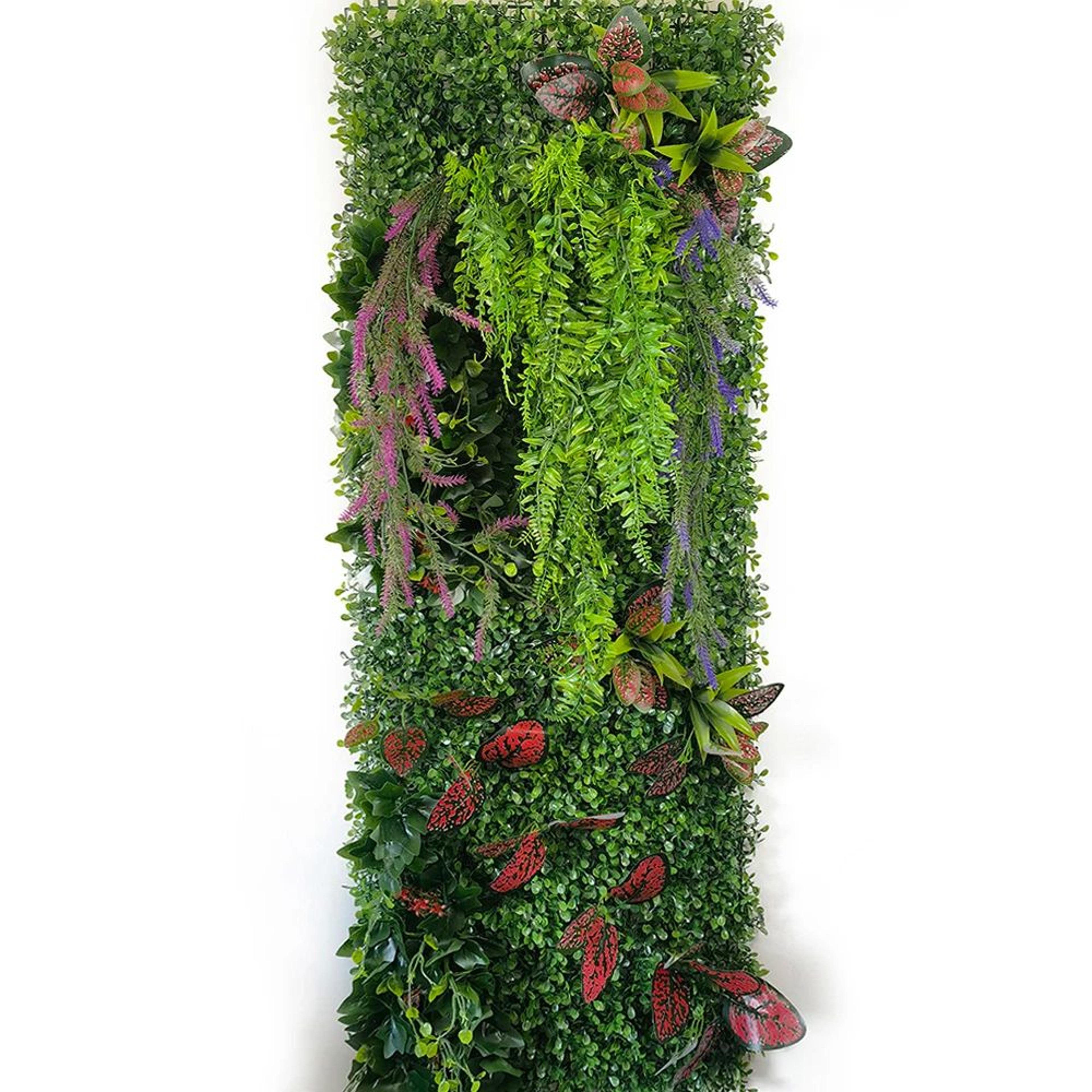 Artificial Plant Wall Panel  Lush Greenery Wall Decor For Indoor Vertical Garden  Event Backdrops 6