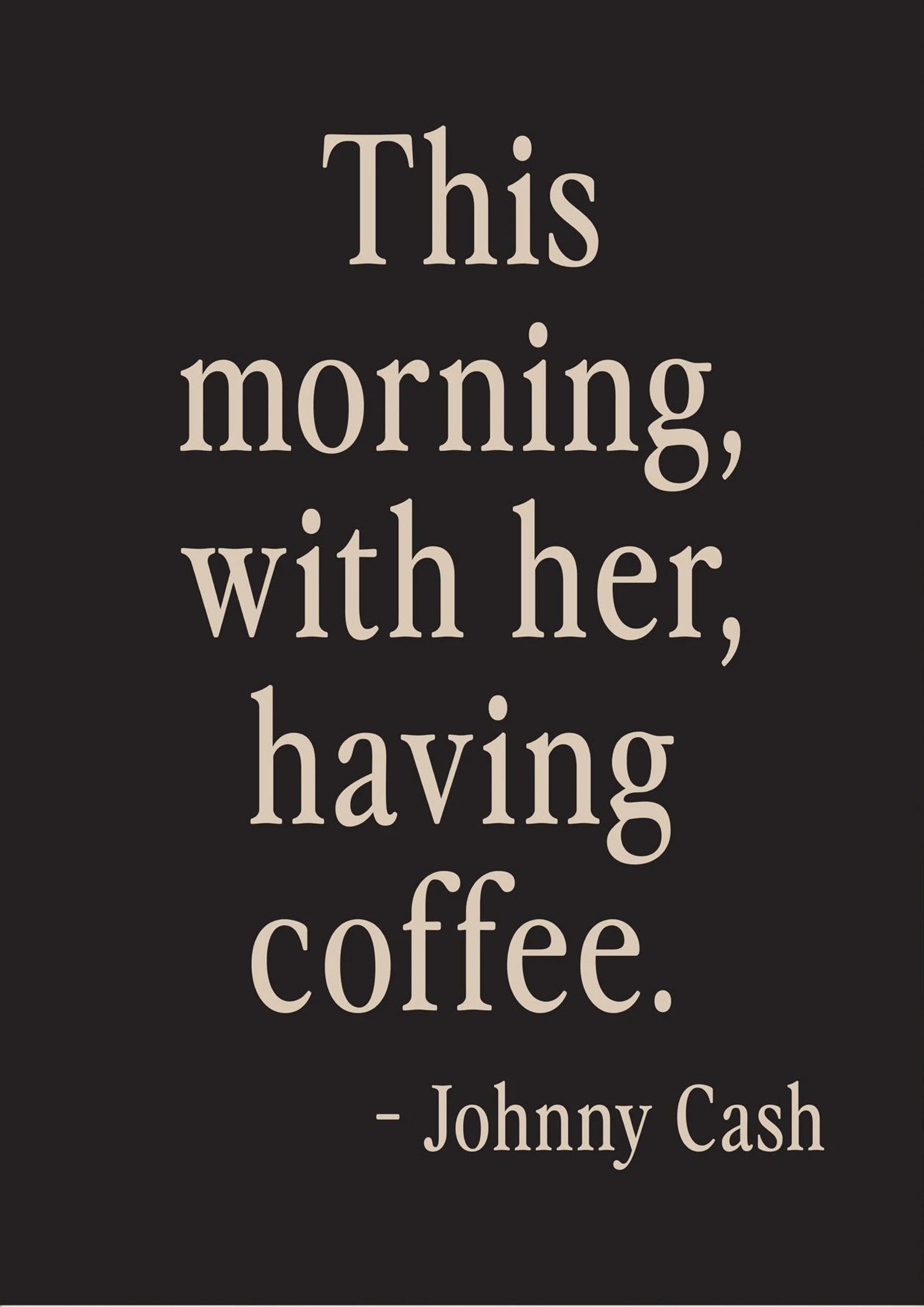 Minimalist Skeleton Coffee Wall Art Canvas  Modern Coffee Lover Decor 6