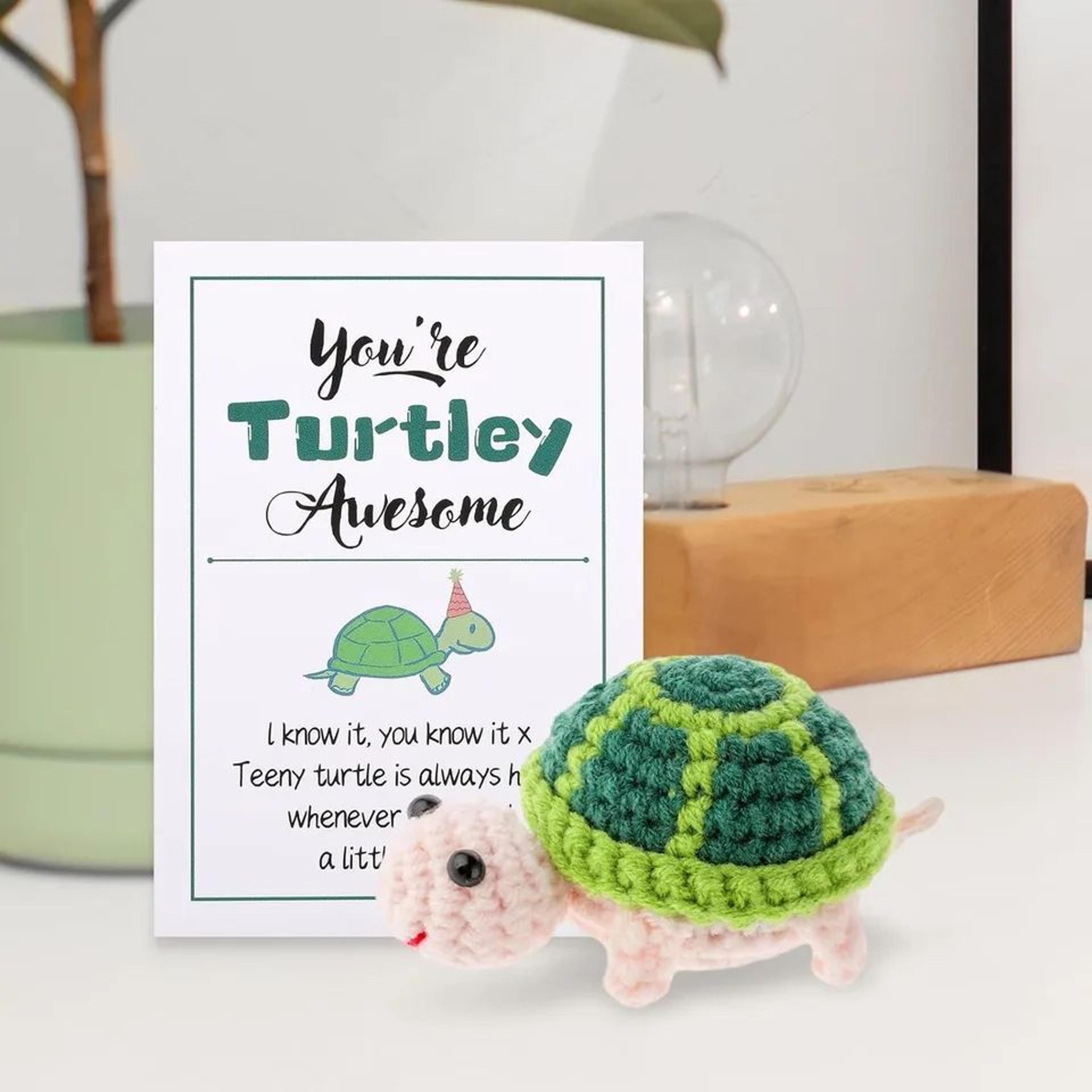 Cozy Comfort Crochet Buddy  Mini Emotional Support Plush Decor 1