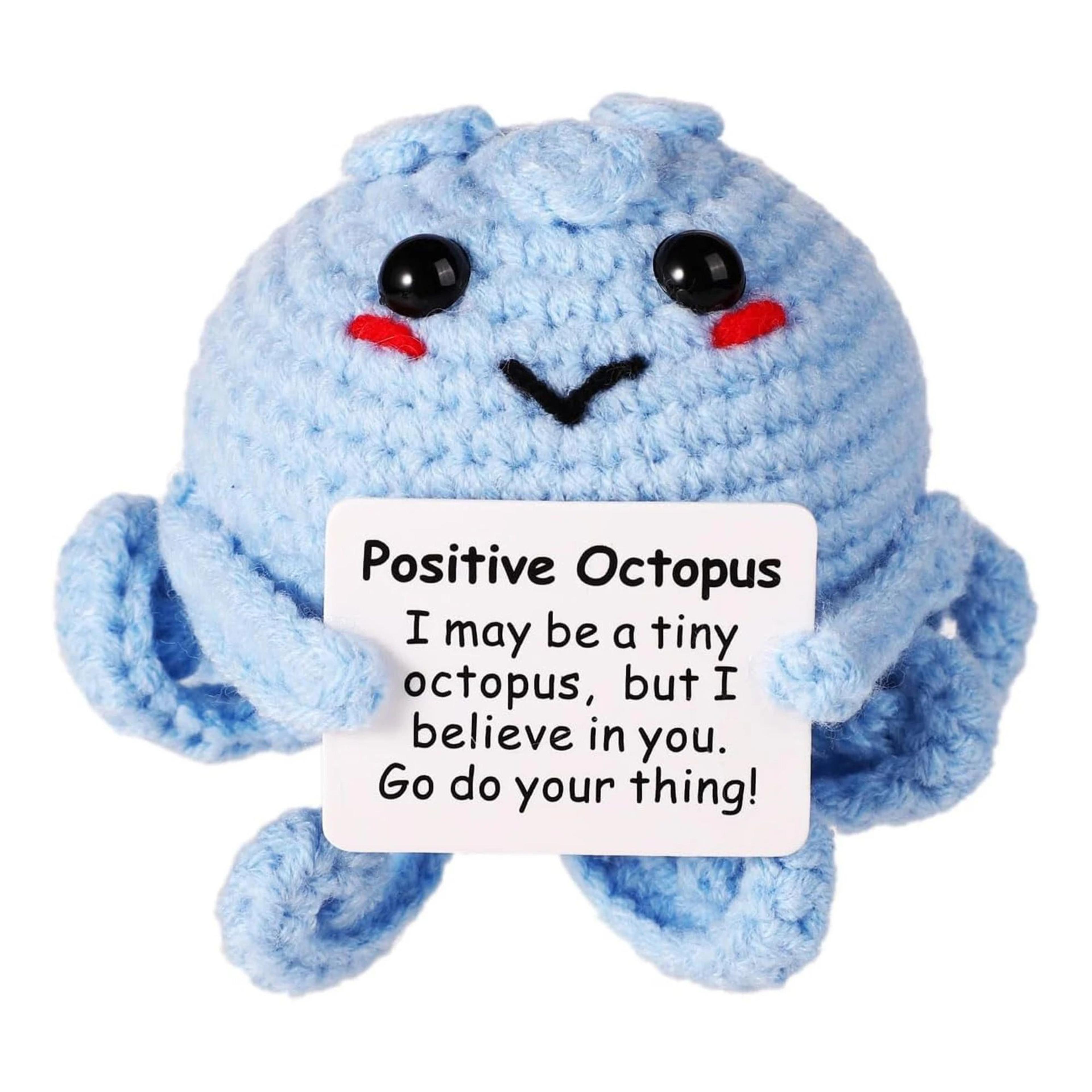 Cozy Comfort Crochet Buddy  Mini Emotional Support Plush Decor 13