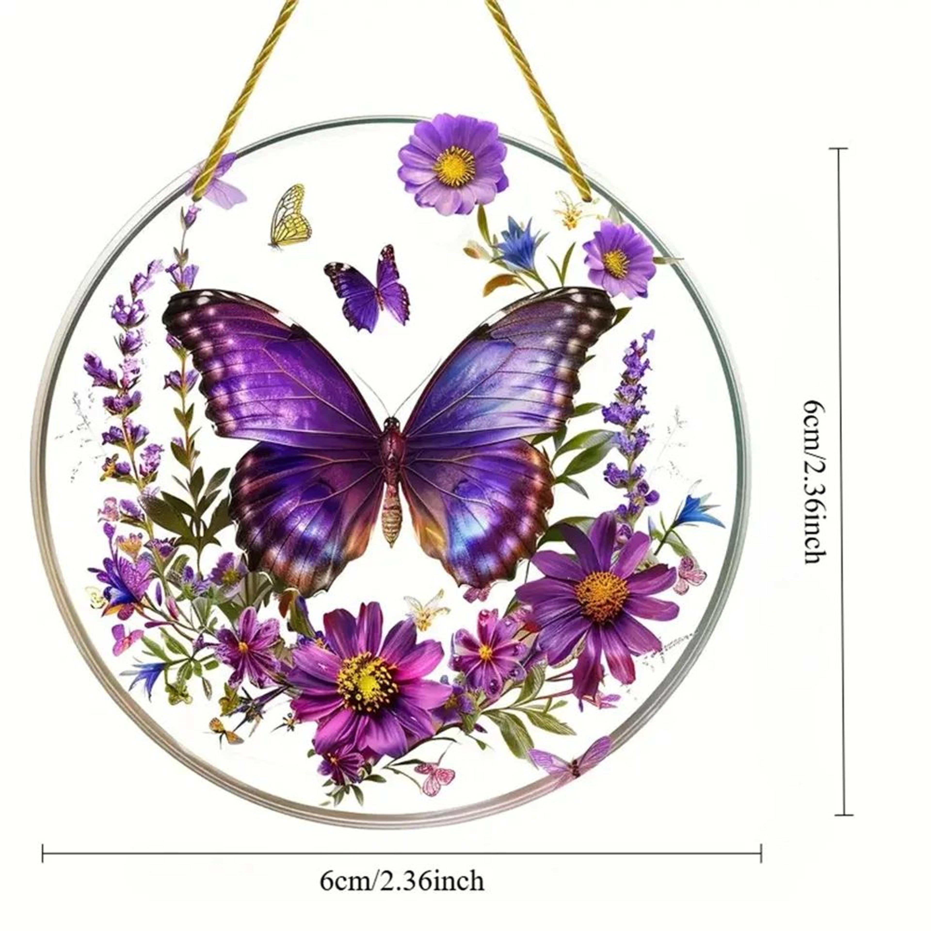 Bird Suncatcher Acrylic Window Hanging Decor For Bird Lovers 7