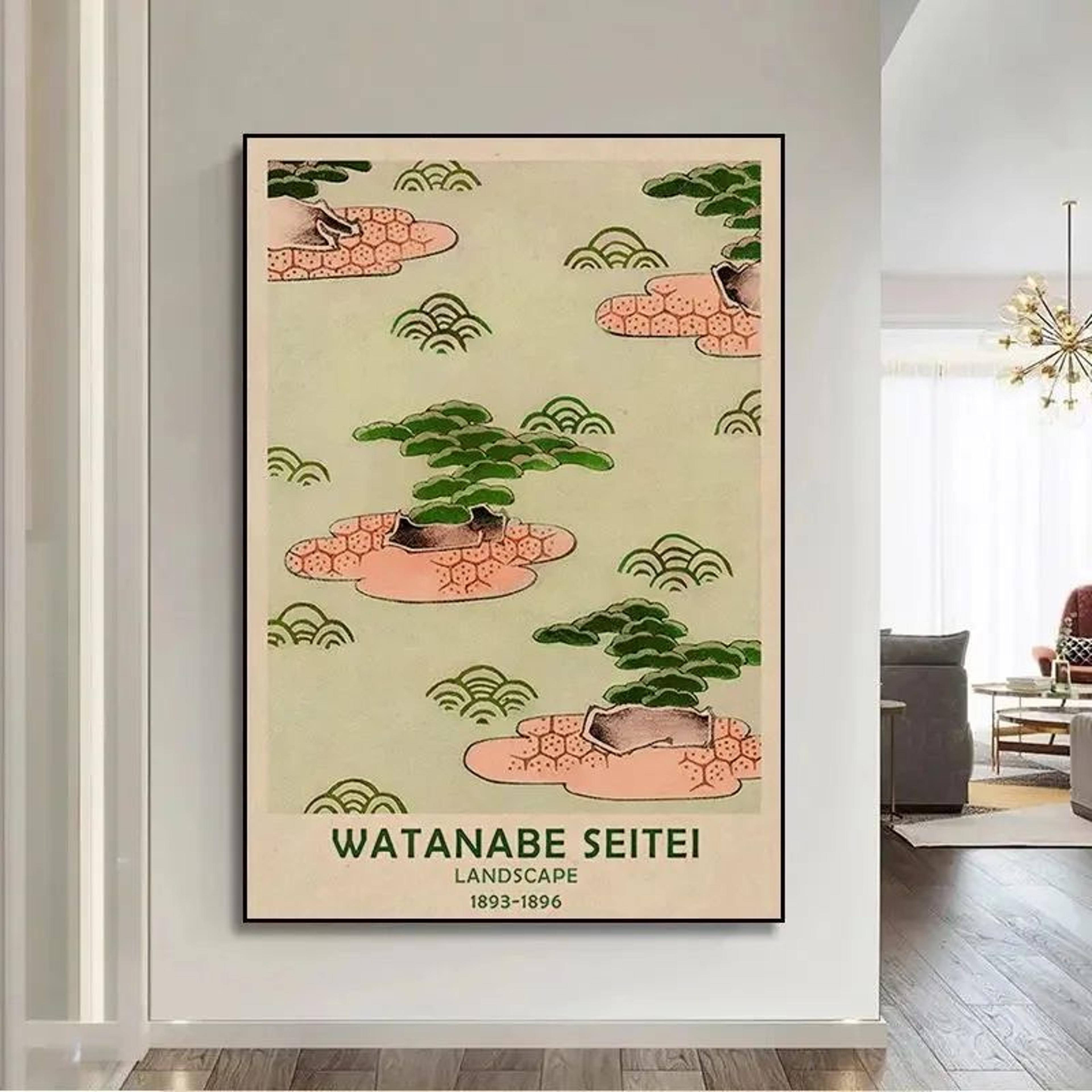 Ohara Koson Goldfish Lotus Japanese Wall Art Canvas Print 9
