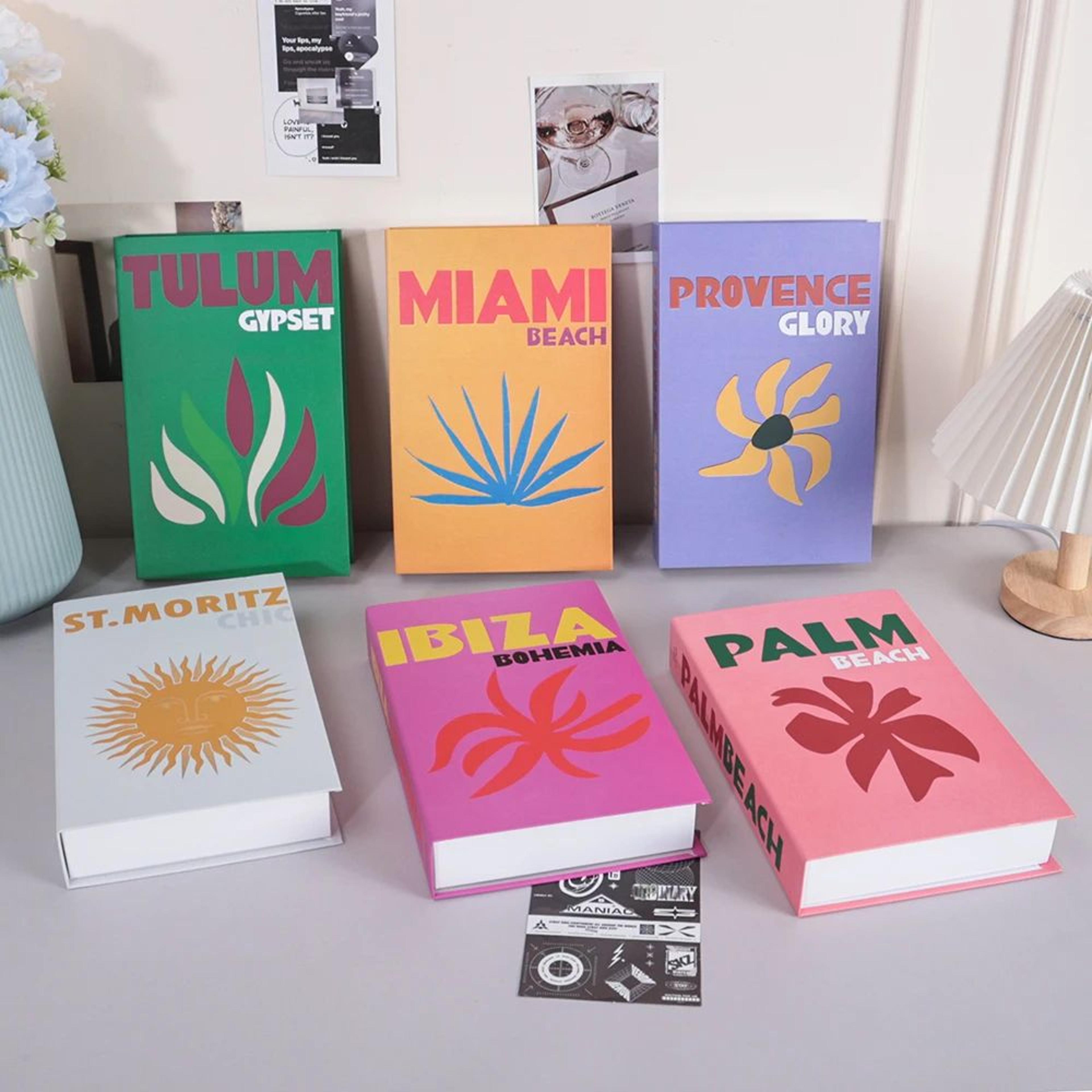 Luxury Decorative Book Storage Box For Coffee Table And Remote Control Organization 3