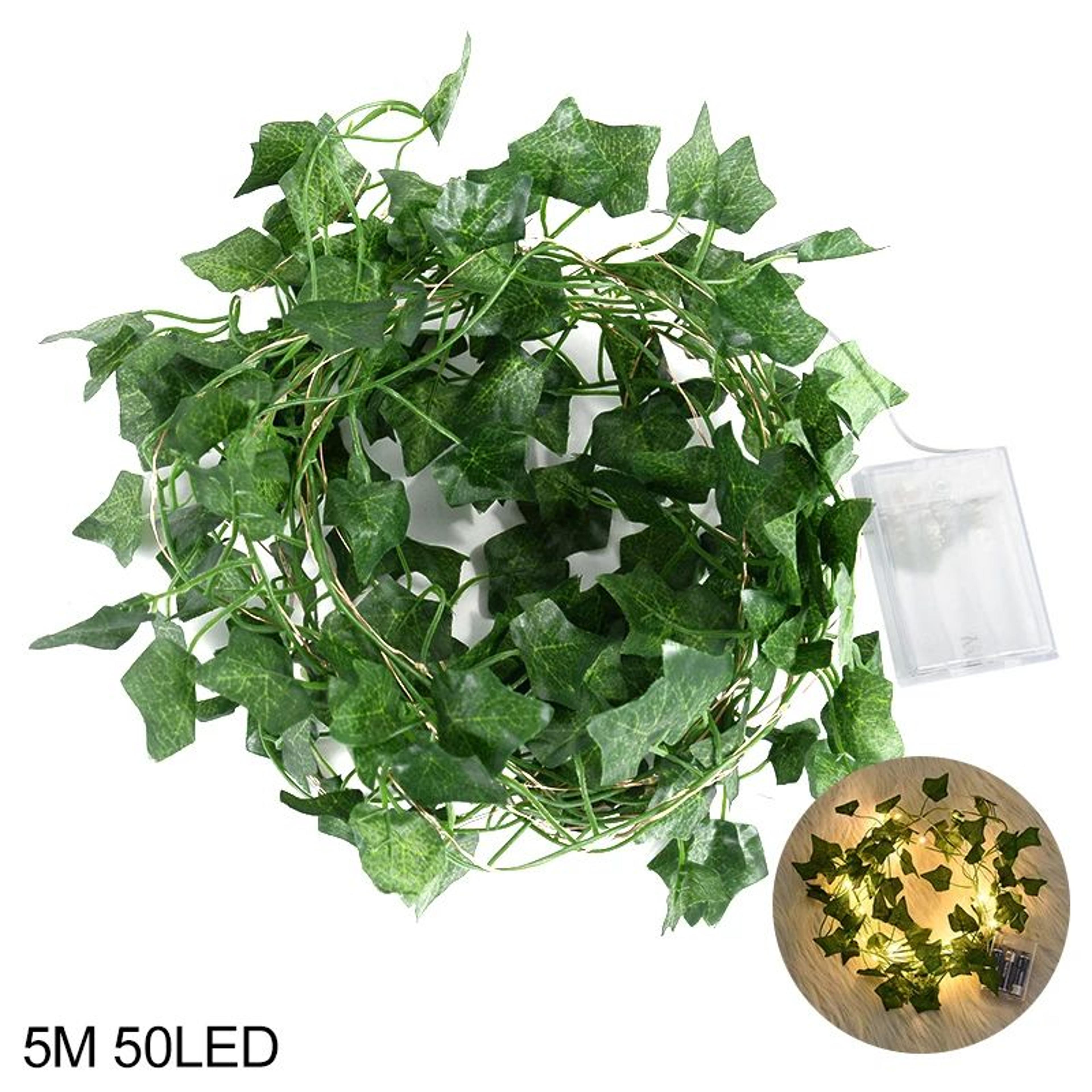 Enchanted Vine Glow Leaf String Lights For Cozy Indoor  Outdoor Decor 7