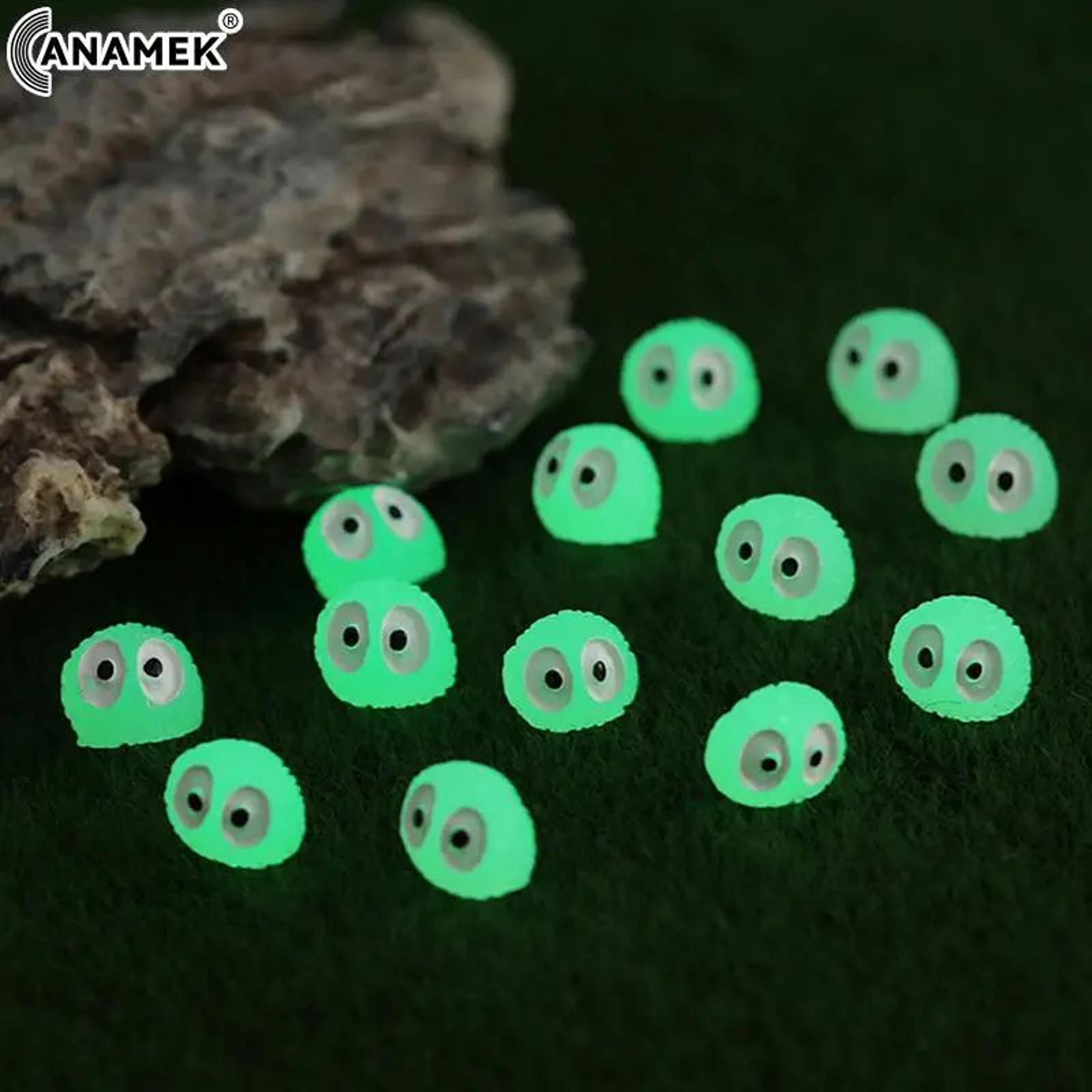 studio ghibli miniature glowing dust sprite set – kawaii room decor & fairy garden ornaments (10pcs)