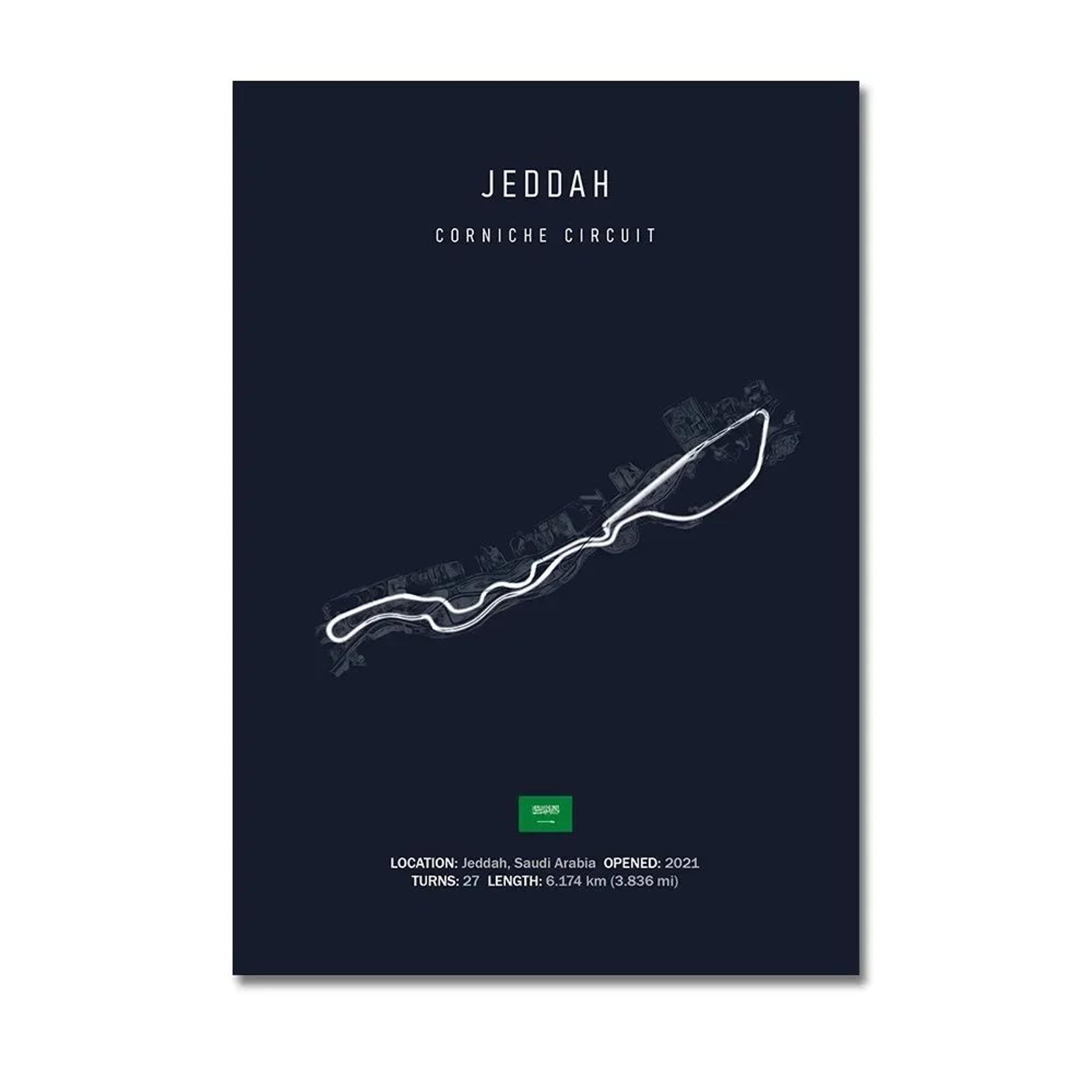 Silverstone Monza Nurburgring F1 Wall Art Canvas Racing Poster 1