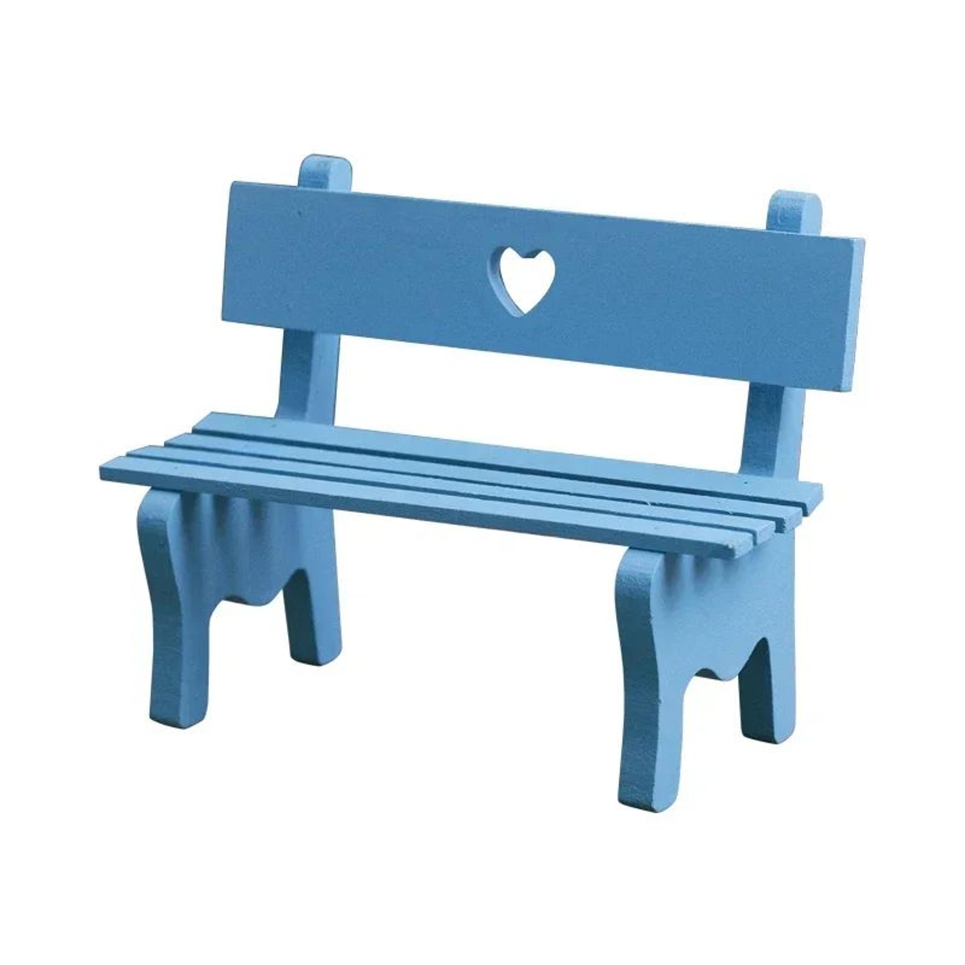 Mini Fairy Garden Bench  Charming Wooden Miniature Decor For Dollhouses  Landscapes 6