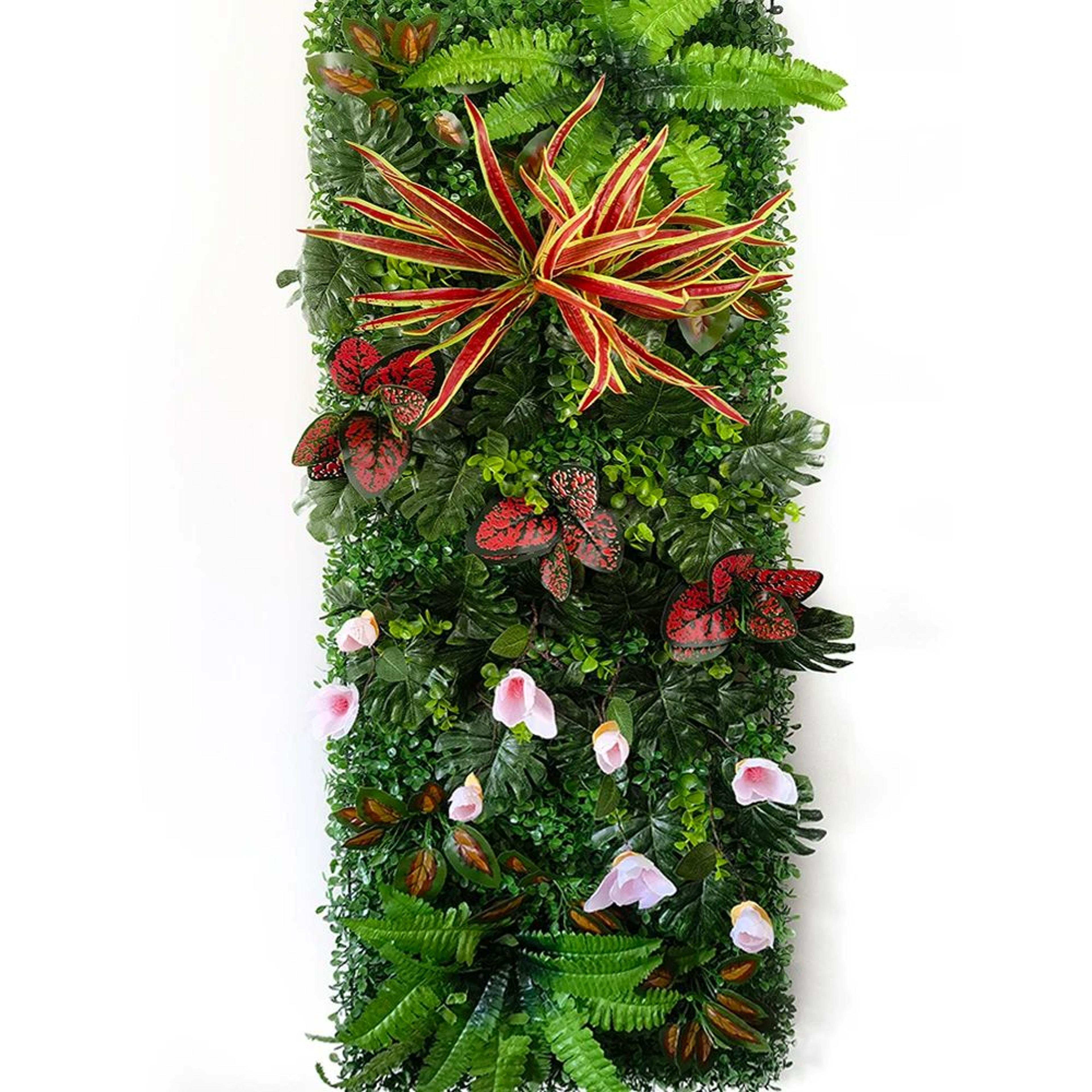 Artificial Plant Wall Panel Greenery Backdrop For Events And Home Decor 6