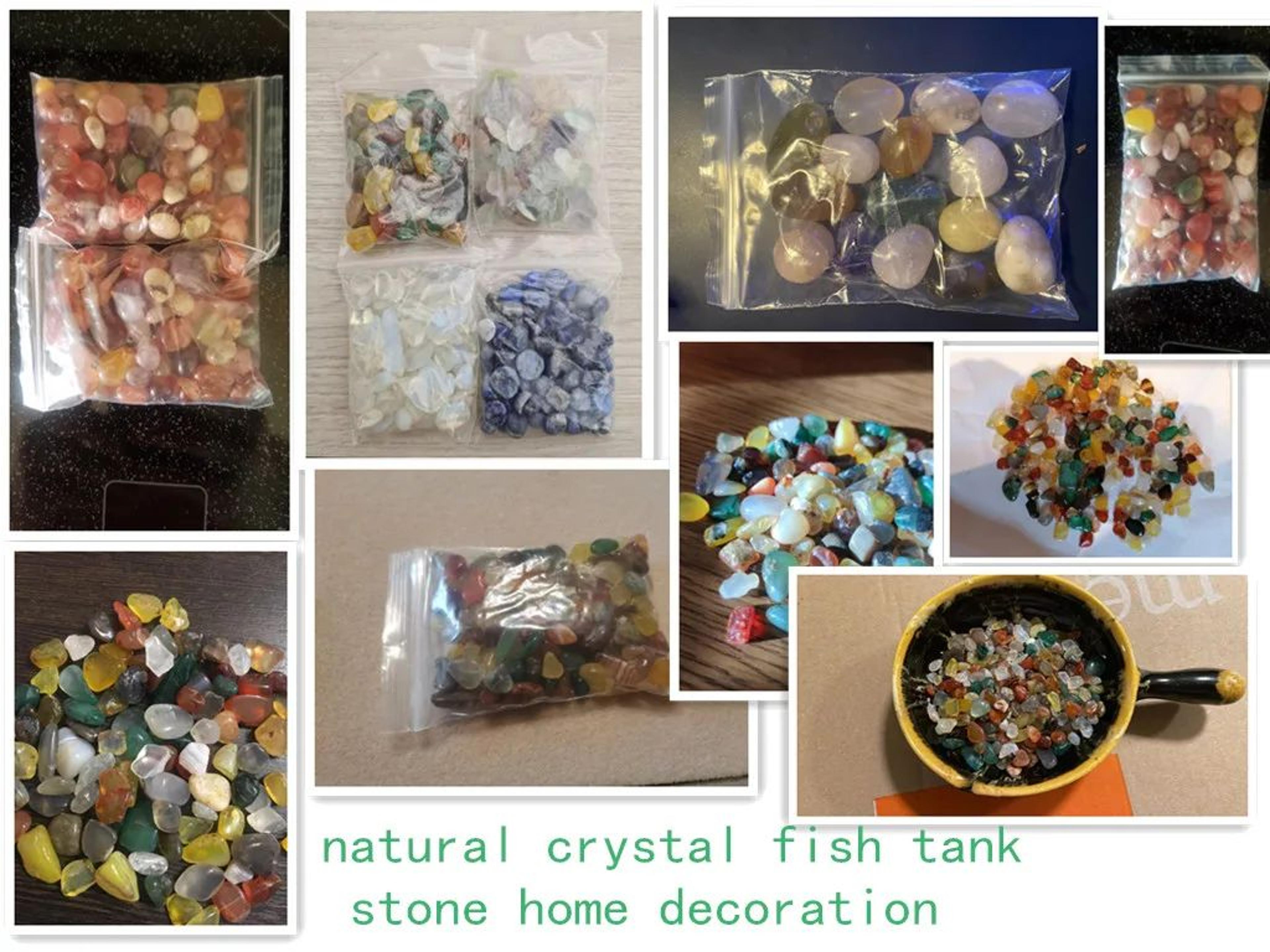 Colorful Rain Flower Decorative Stones For Plants Aquariums And Vases 1