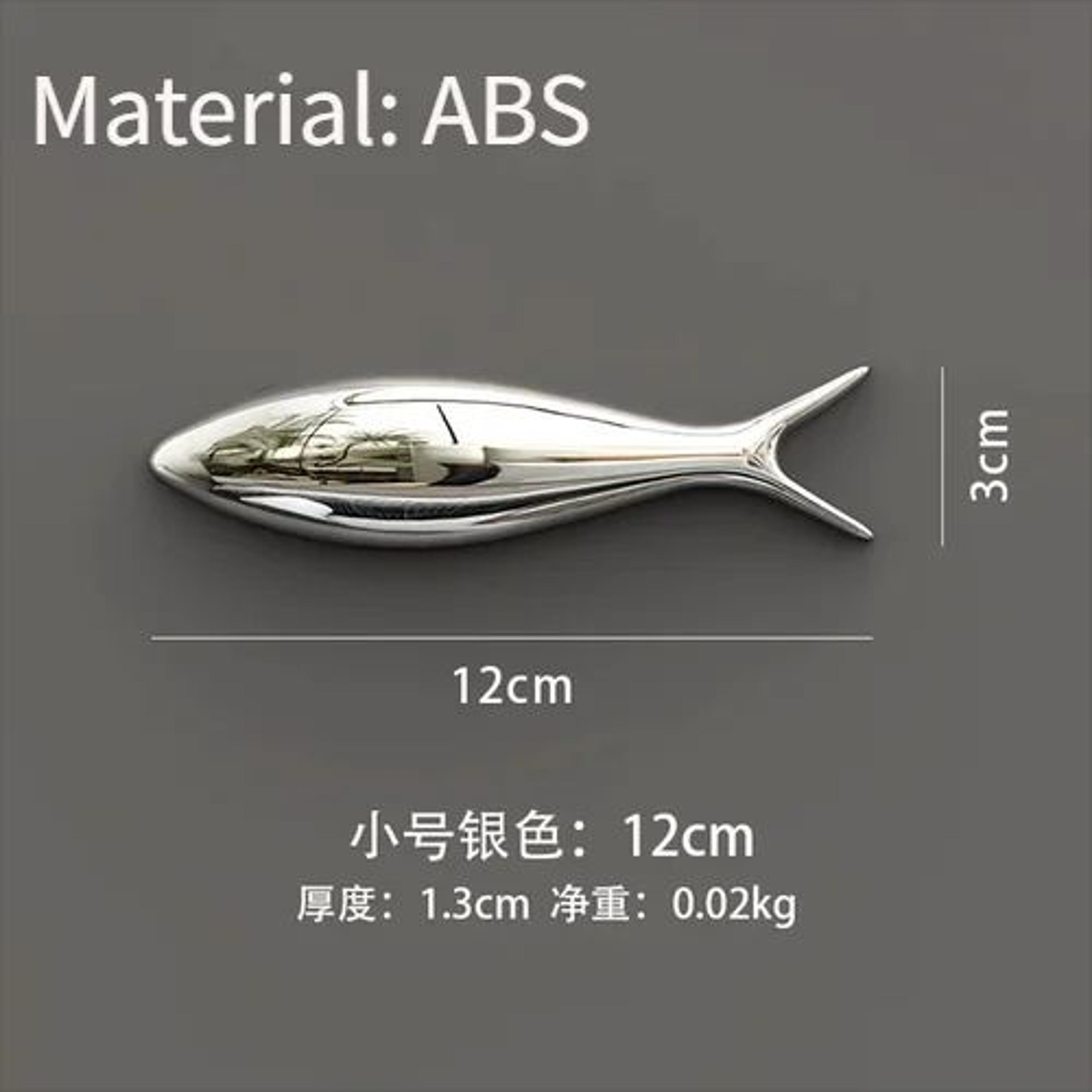 3D Electroplated Fish Wall Decor Set  Modern Metallic Art For Living Room  Restaurant Walls 5