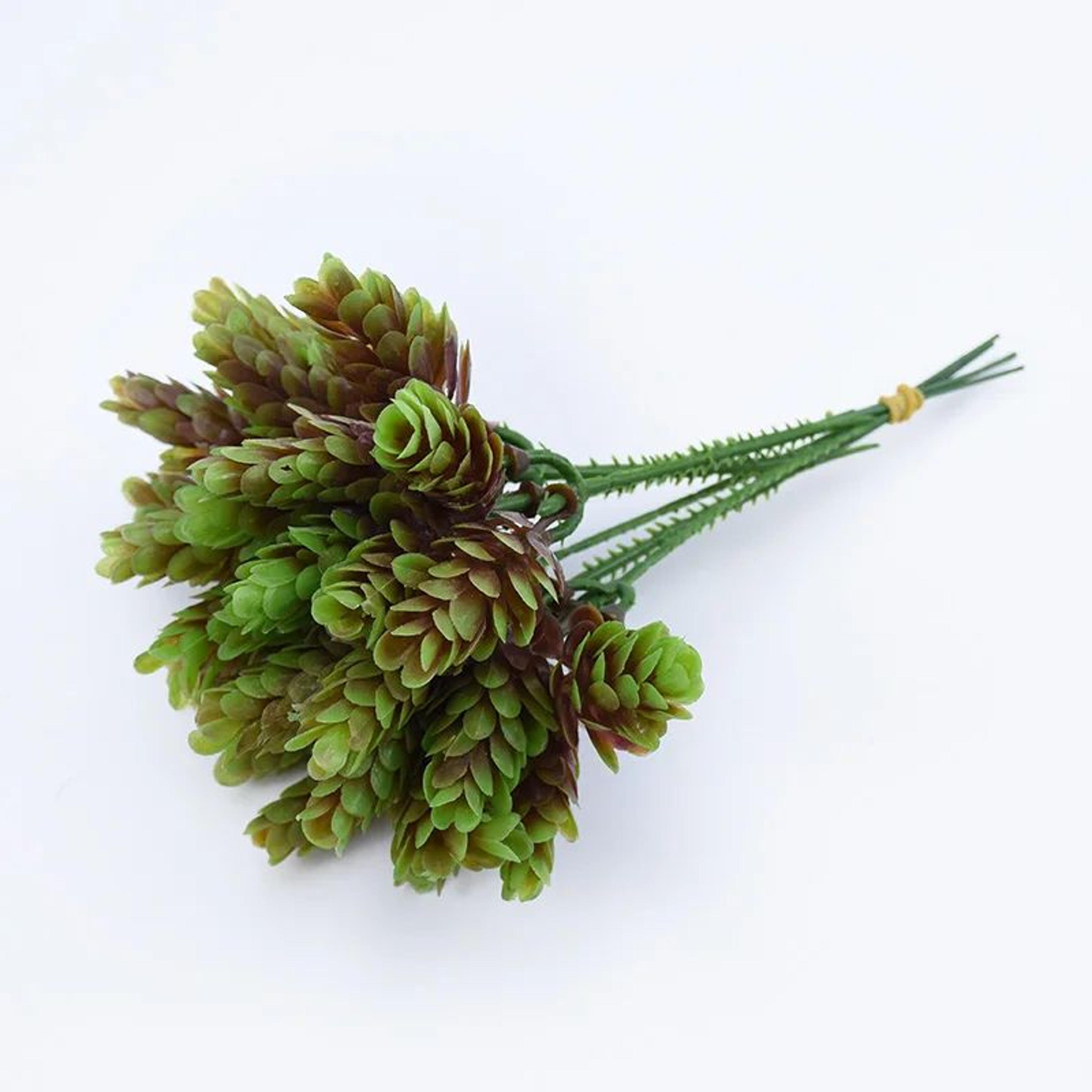 30Head Artificial Air Plant Bouquet  Faux Tillandsia Pineapple Grass For Wedding Decor And DIY Arra 8